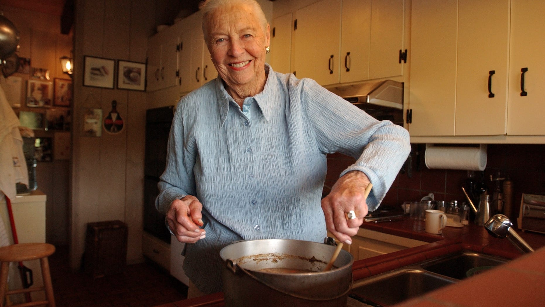 May 27, 2004: Marion Cunningham, a venerated figure in the food world, at home in Walnut Creek, Calif. Cunningham died of complications from Alzheimer's disease, a family friend told the San Francisco Chronicle. She was 90.
