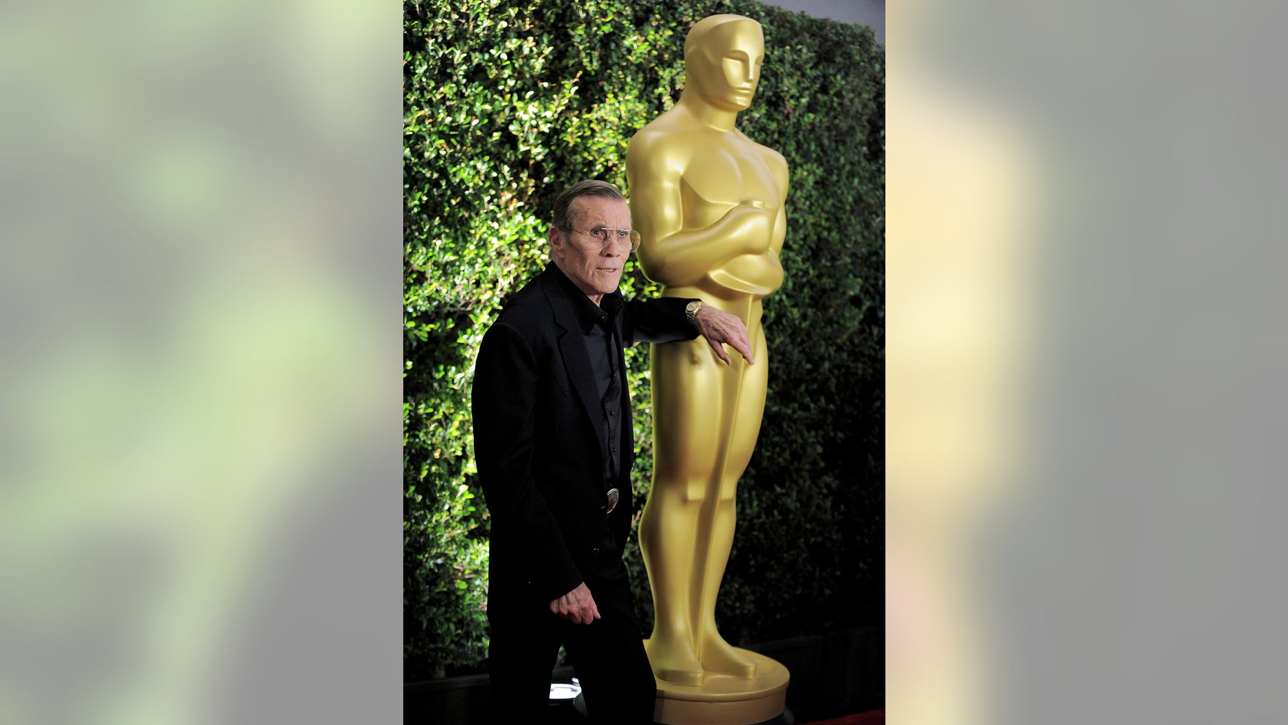 Dec. 1, 2012: In this file photo, Hal Needham arrives at the 4th Annual Governors Awards at Hollywood and Highland Center's Ray Dolby Ballroom in Los Angeles.