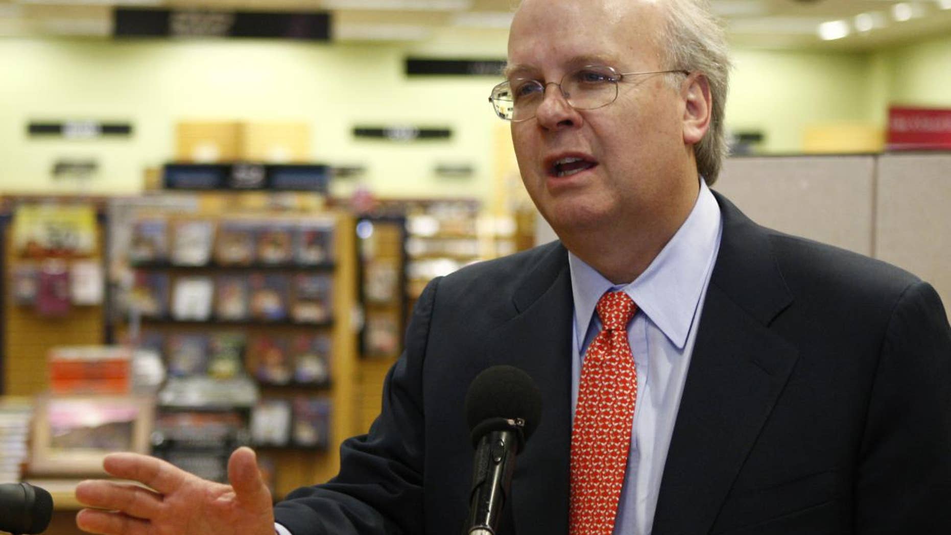 Former Bush Adviser Karl Rove/AP