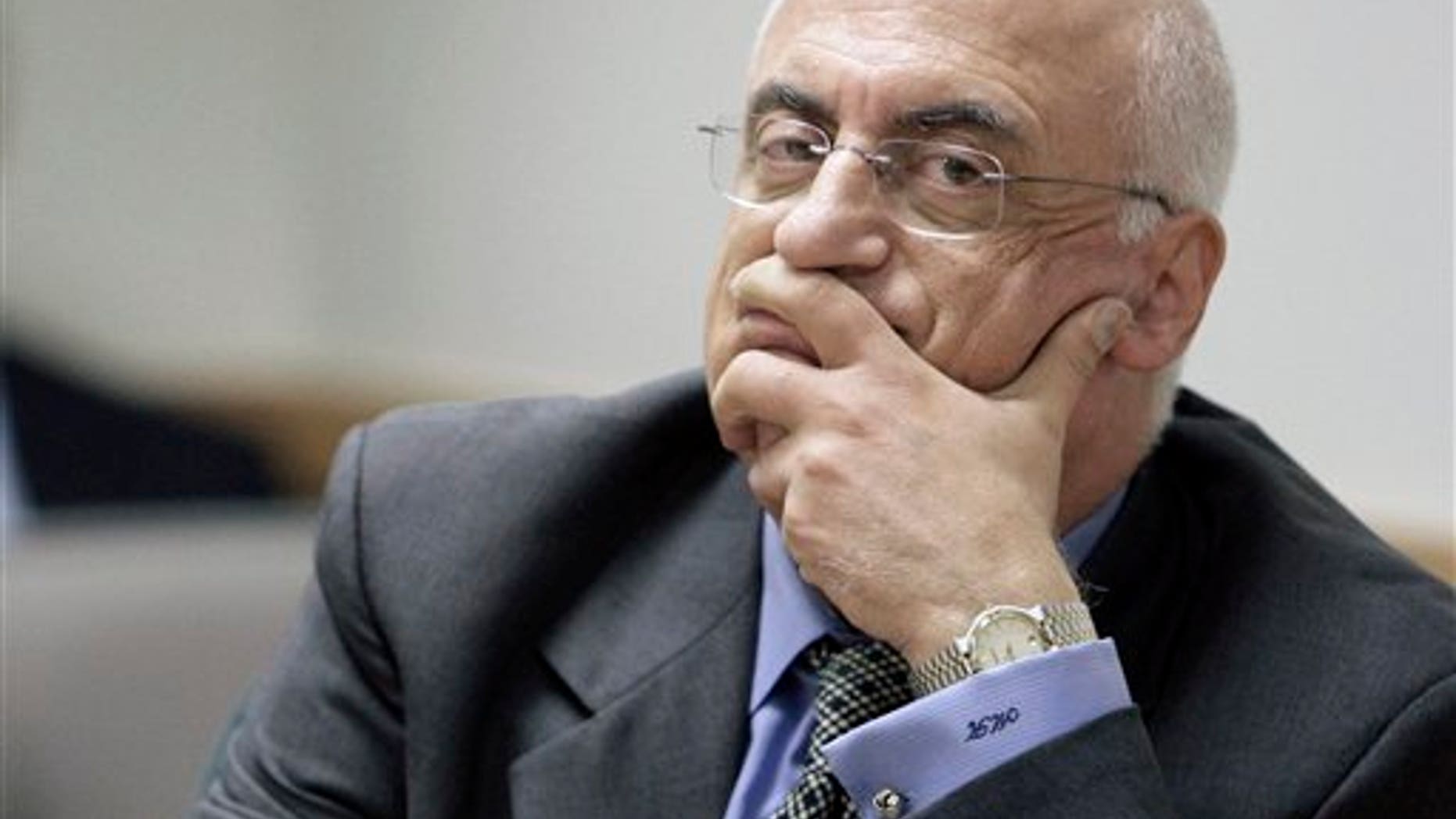 This Oct. 18, 2010 file photo shows fertility specialist Dr. Michael Kamrava during a hearing before the California Board of Medical Examiners in Los Angeles.