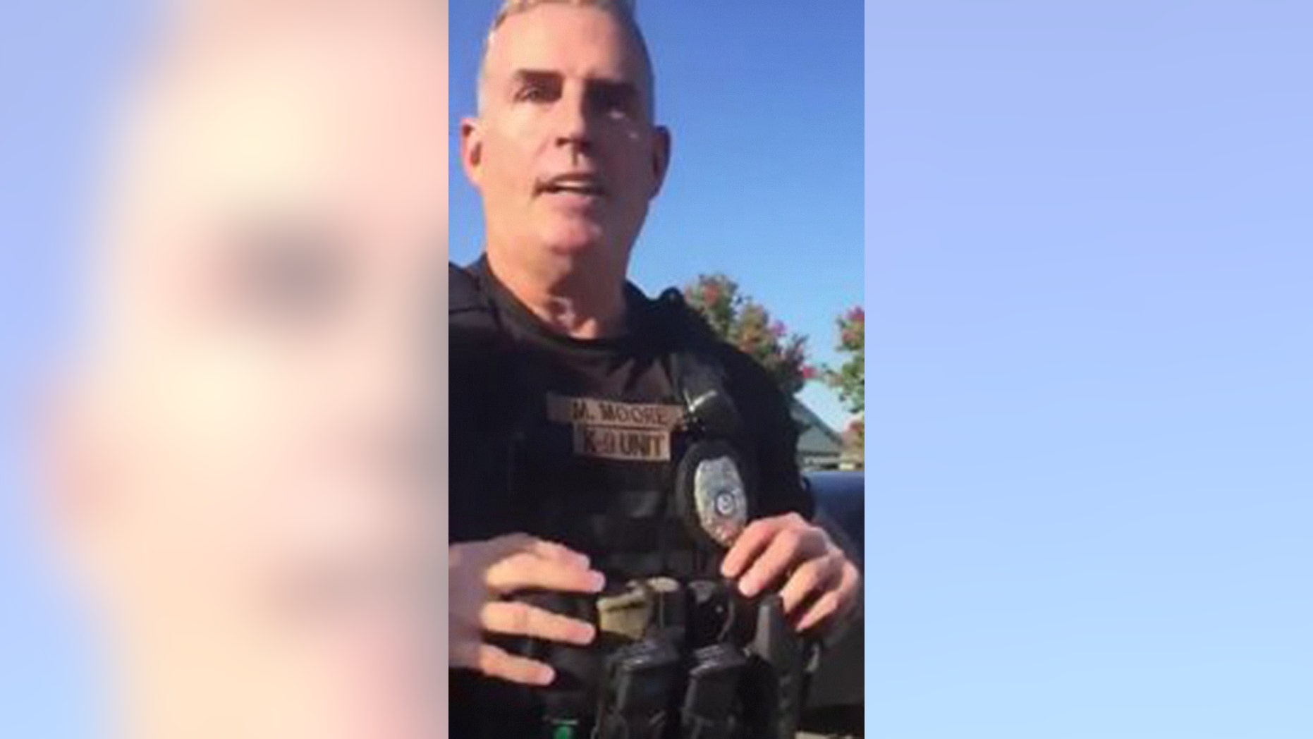 Officer Michael Moore was fired after a viral video captured him telling a group of black men that they didn’t “belong” in his city.