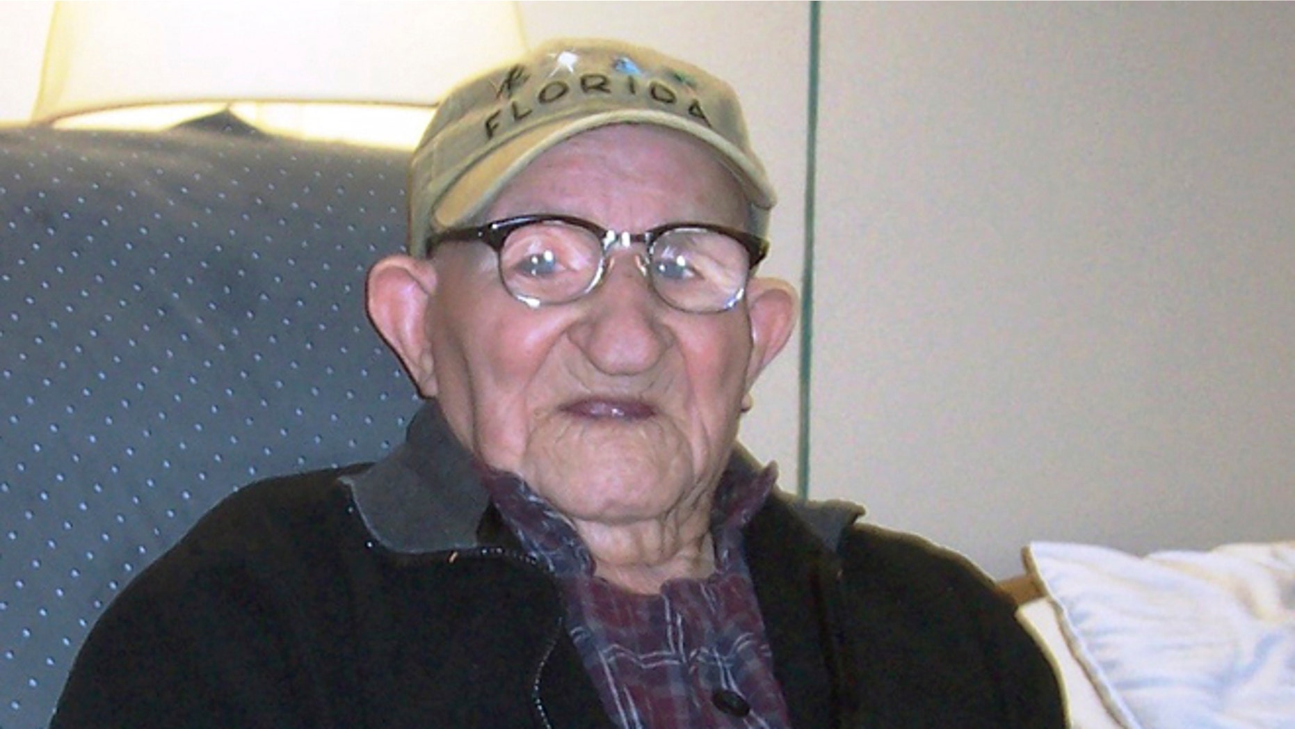 This photo provided by Guinness World Records shows 112 year-old Salustiano Sanchez-Blazquez, who, according to research by Guinness World Records, is the new world's oldest man. Sanchez-Blazquez, from Grand Island, N.Y., is a former coal miner and musician. He became the worldâs oldest male when Japan's Jiroemon Kimura died June 12 at 116. (AP Photo/Guiness World Records)