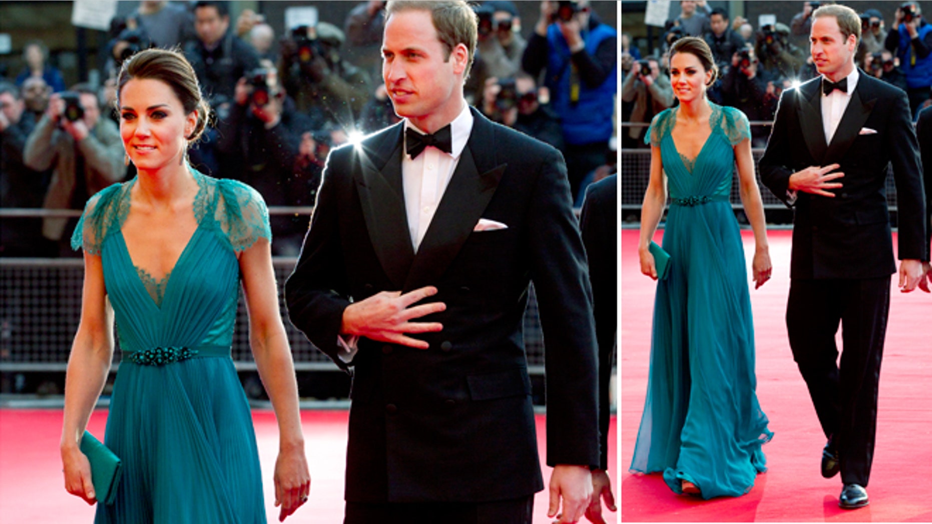 May 11, 2012: Prince William and Kate, Duchess of Cambridge arrive at the Royal Albert Hall for a British Olympic Team GB gala event in London.