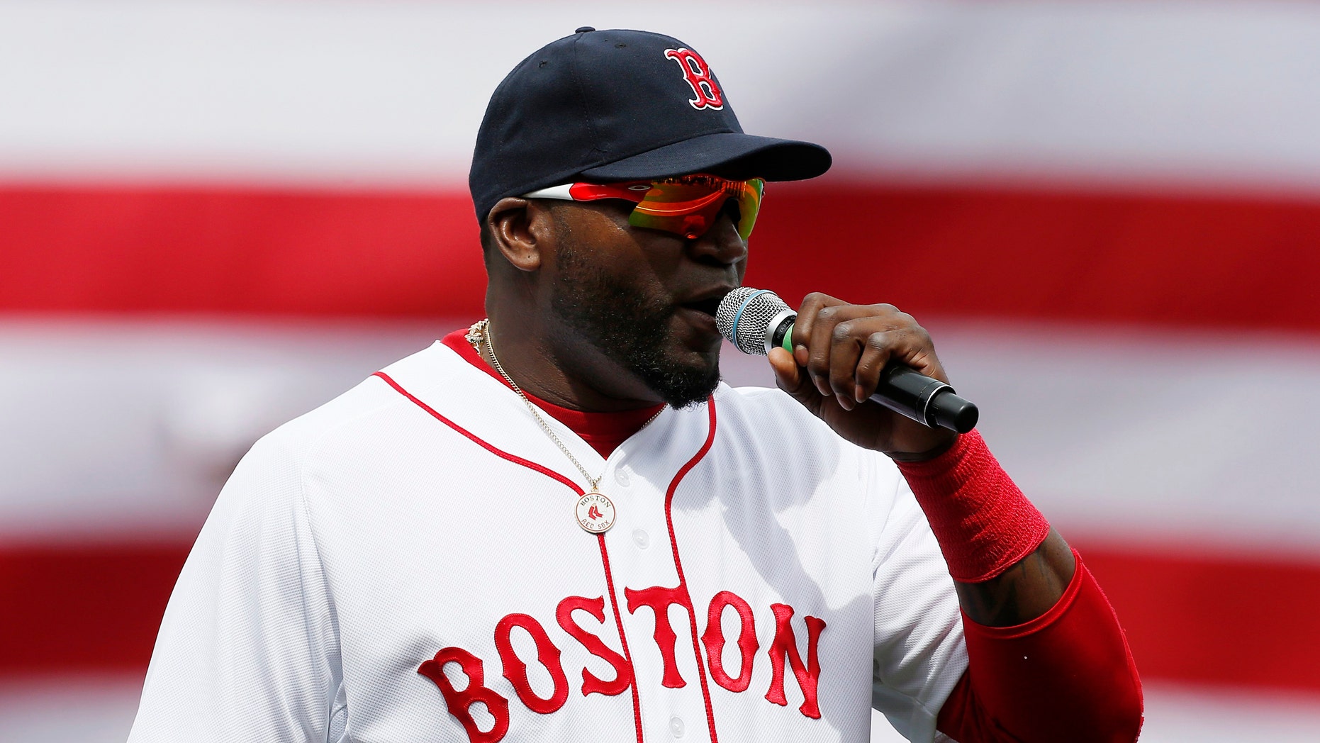 David Ortiz Tells Boston To 'Stay Strong' In Uncensored Moment At Red