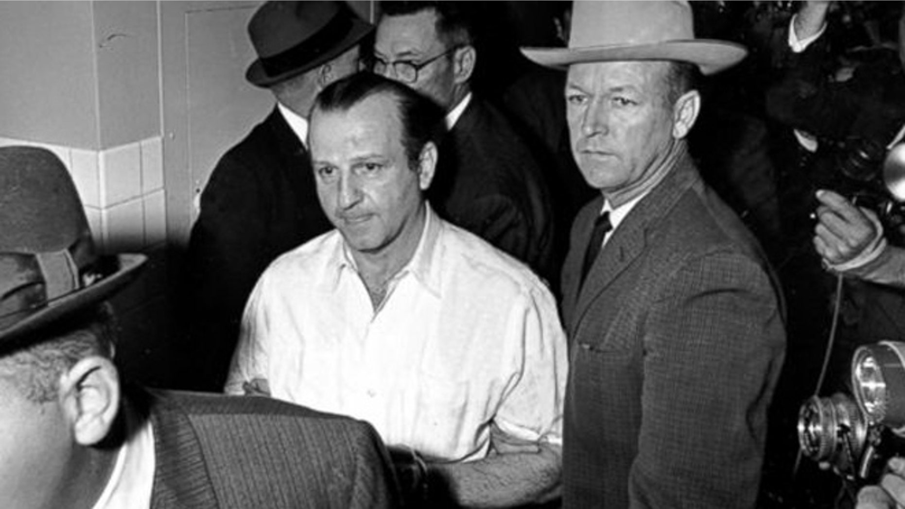 FILE: Nov. 23, 1963: Lee Harvey Oswald, Dallas, Texas.