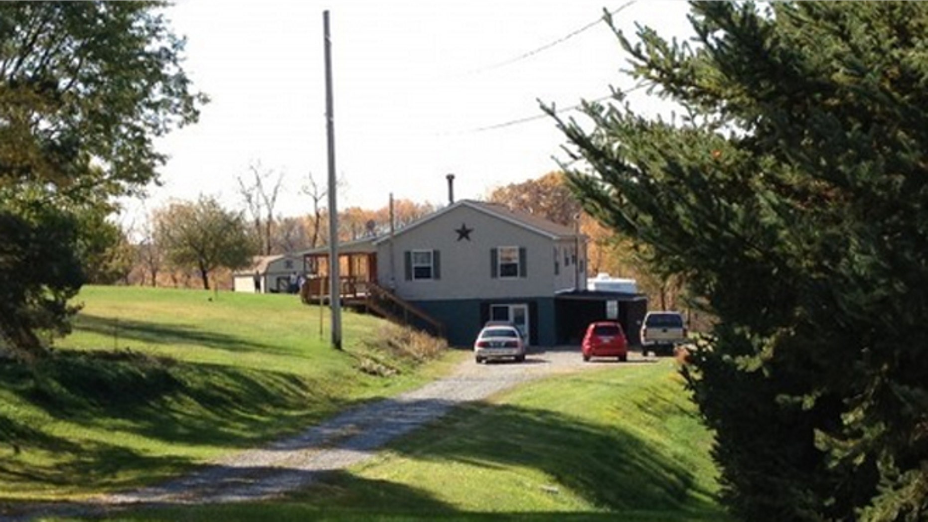 Police say a Pennsylvania woman shined a flashlight for her son to help him shoot what they thought was a skunk but was really his 8-year-old cousin in a black-and-white Halloween costume at this home.