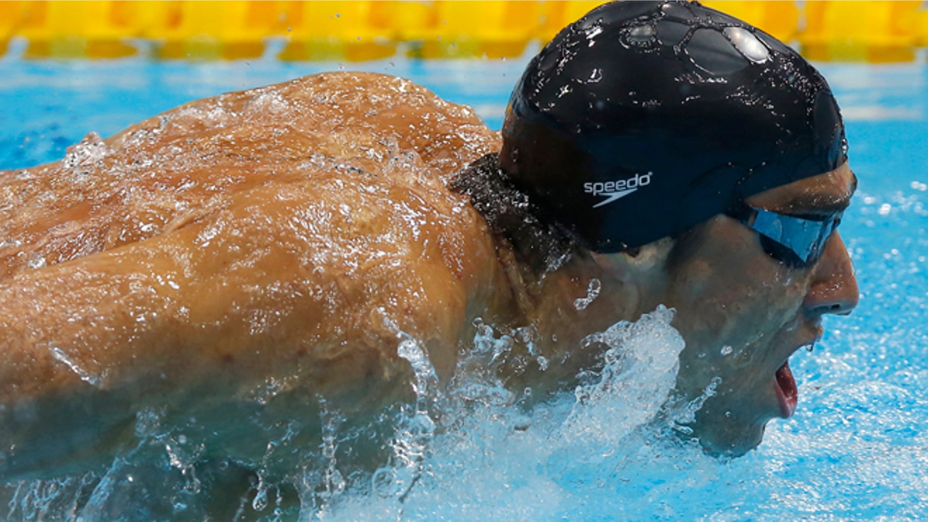 July 30, 2012: United States' Michael Phelps competes in the men's 200-meter butterfly swimming semifinal at the Aquatics Centre in the Olympic Park during the 2012 Summer Olympics in London.