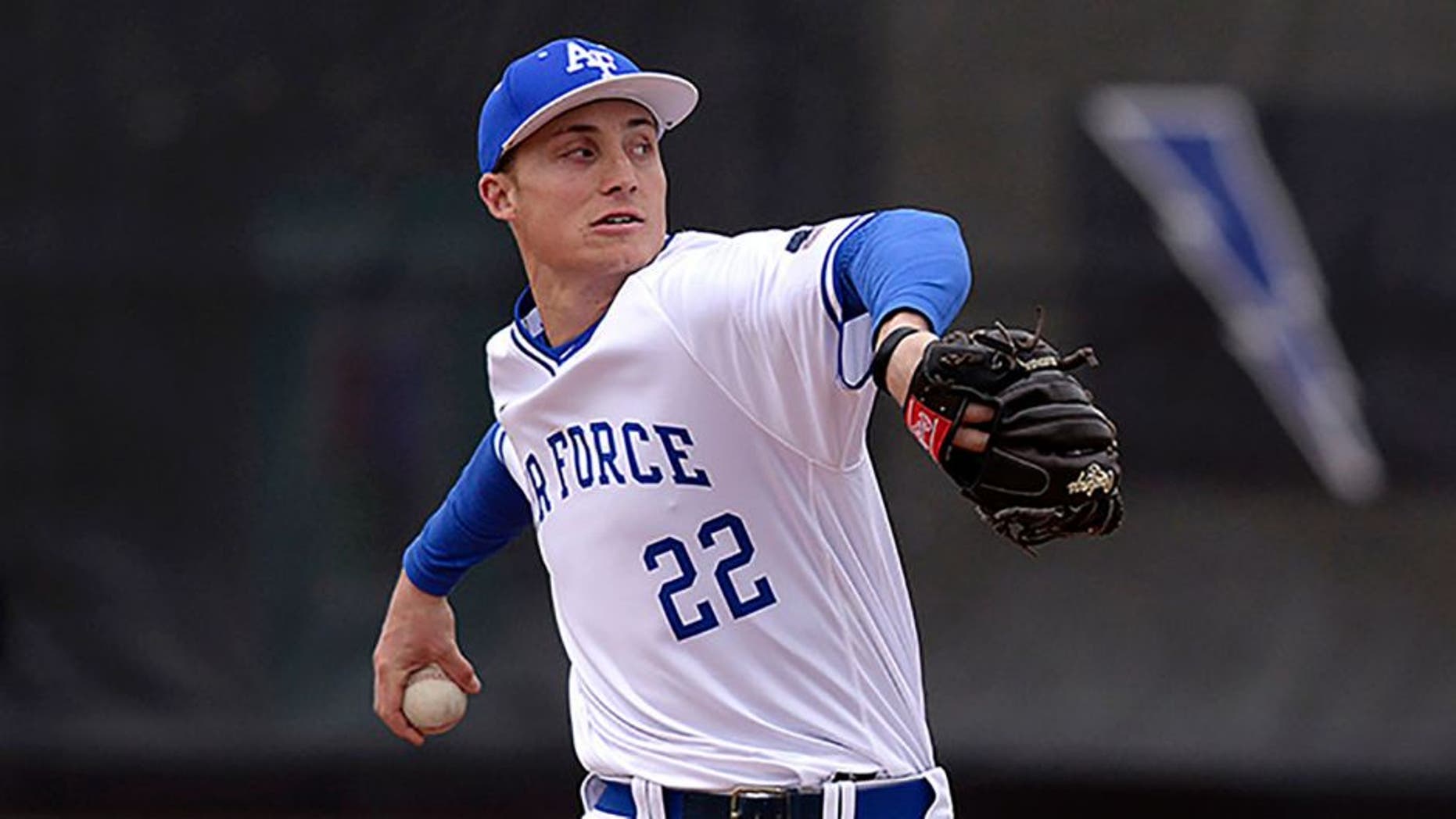 The Minnesota Twins selected Air Force pitcher Griffin Jax in the third round