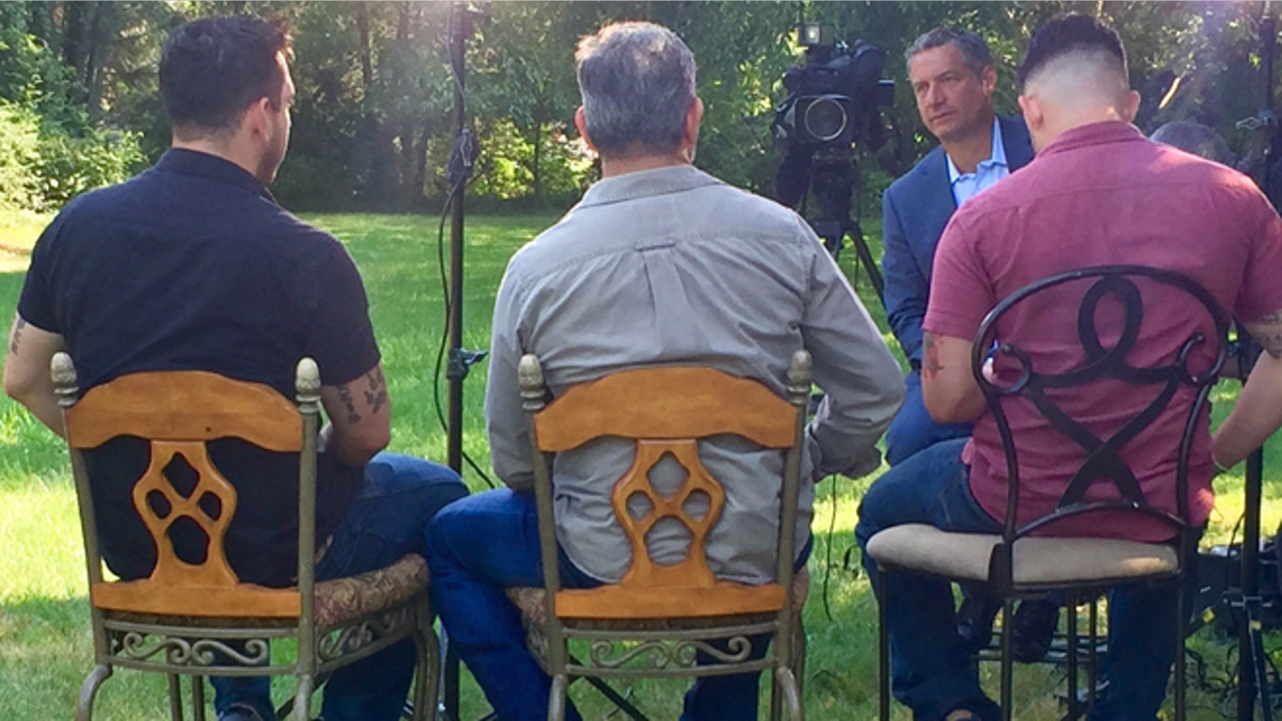 A father and his two sons have flown to the Middle East to join the fight against ISIS.