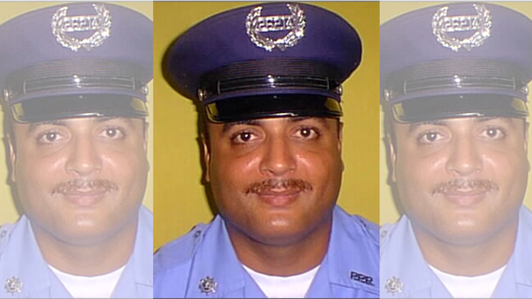 Undated photo of officer Guarionex Candelario Rivera in his uniform in Puerto Rico.