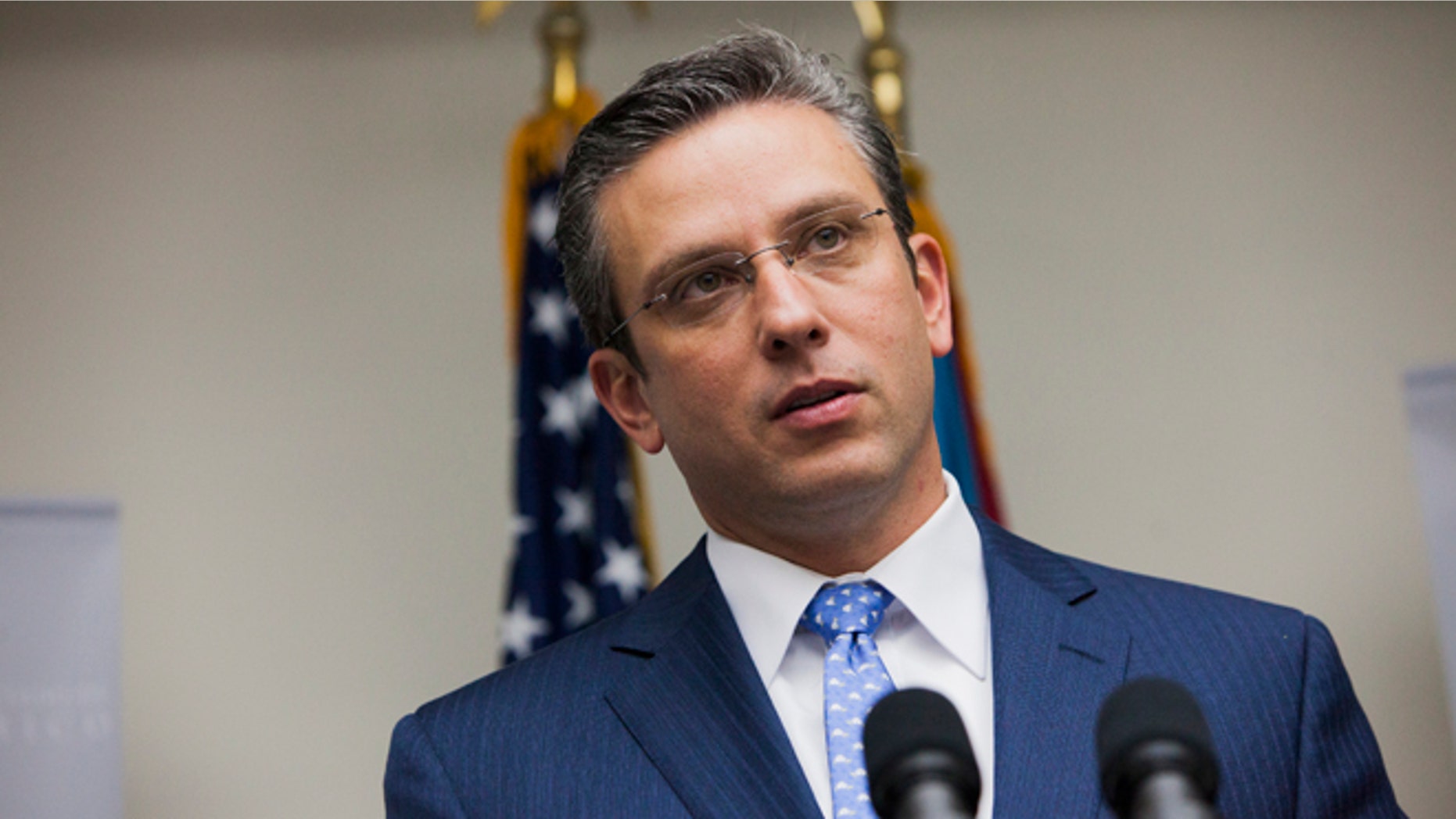 Governor Alejandro Garca Padilla on November 14, 2013 in San Juan, Puerto Rico.