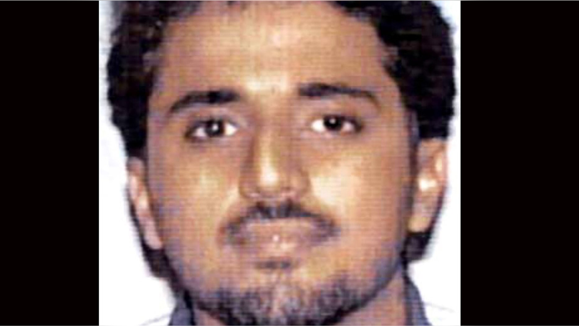 This undated handout file photo provided by the FBI shows Adnan Shukrijumah.