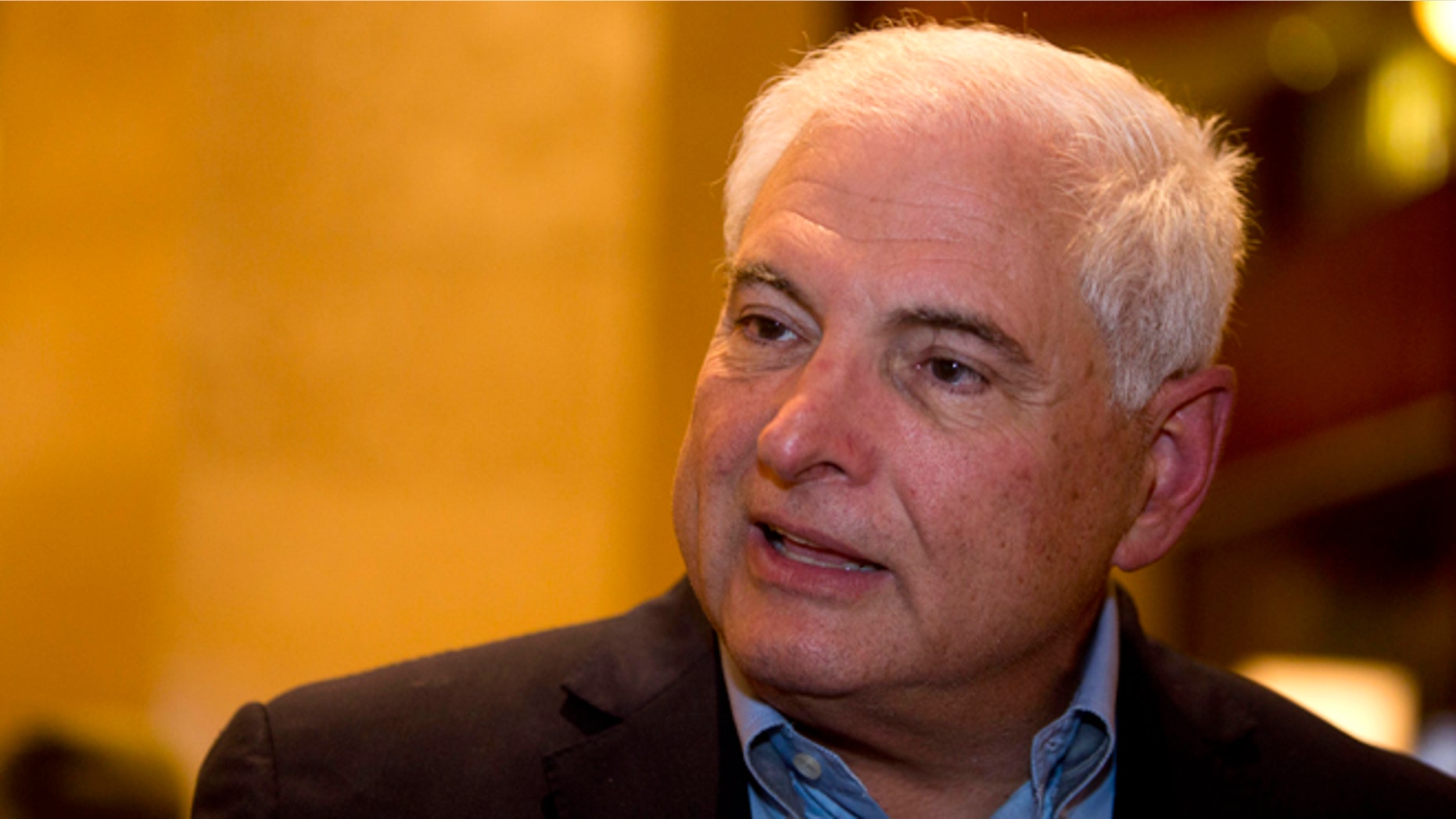 Panama Martinelli during an interview at a hotel in Guatemala City, Wednesday, Jan. 28, 2015.