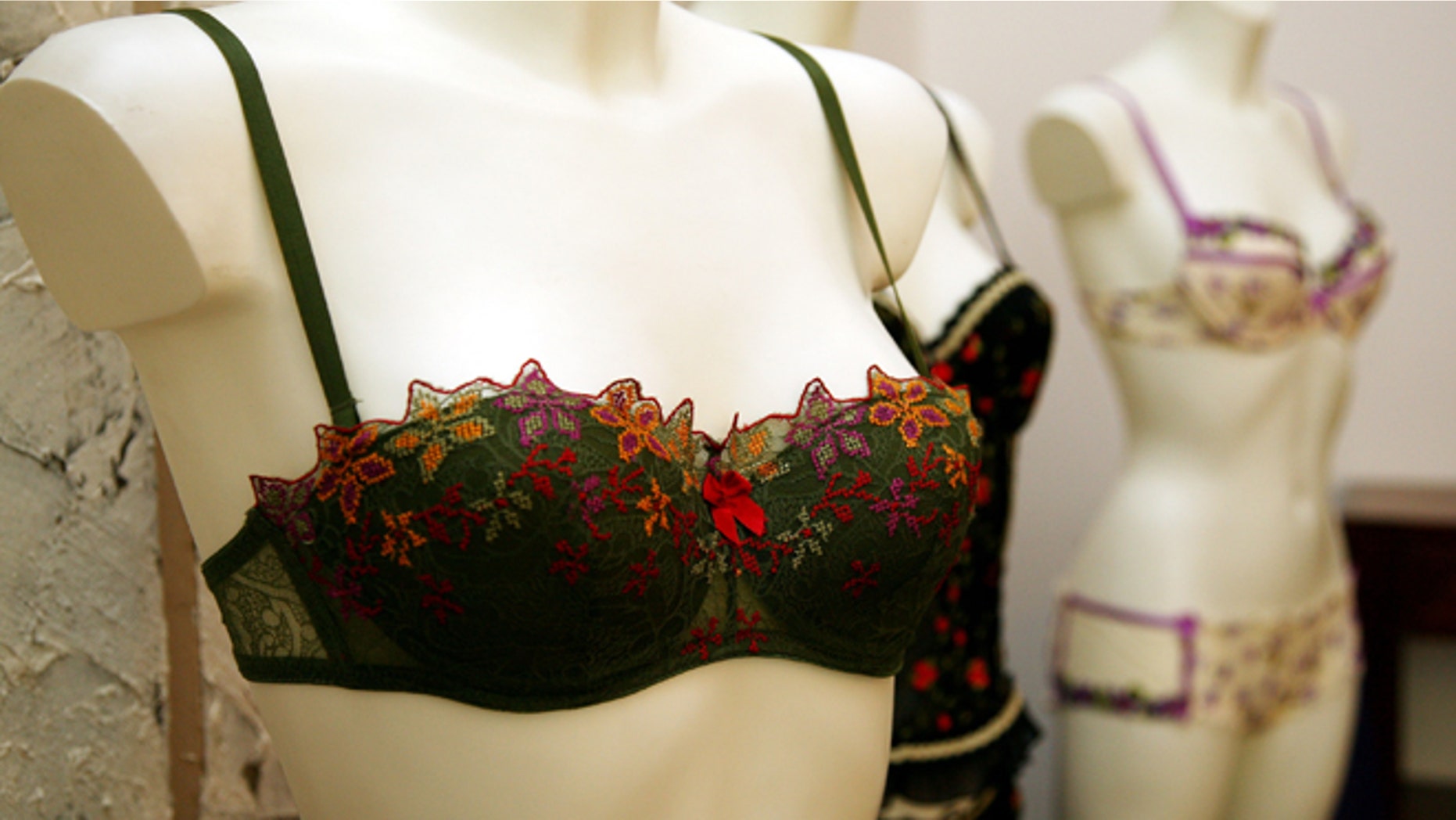 MILAN, ITALY - MAY 29: Items from the Parah Noir Autumn/Winter 2008-09 new womens lingerie and accessories collection displayed on May 29, 2008 in Milan, Italy. (Photo by Vittorio Zunino Celotto/Getty Images)