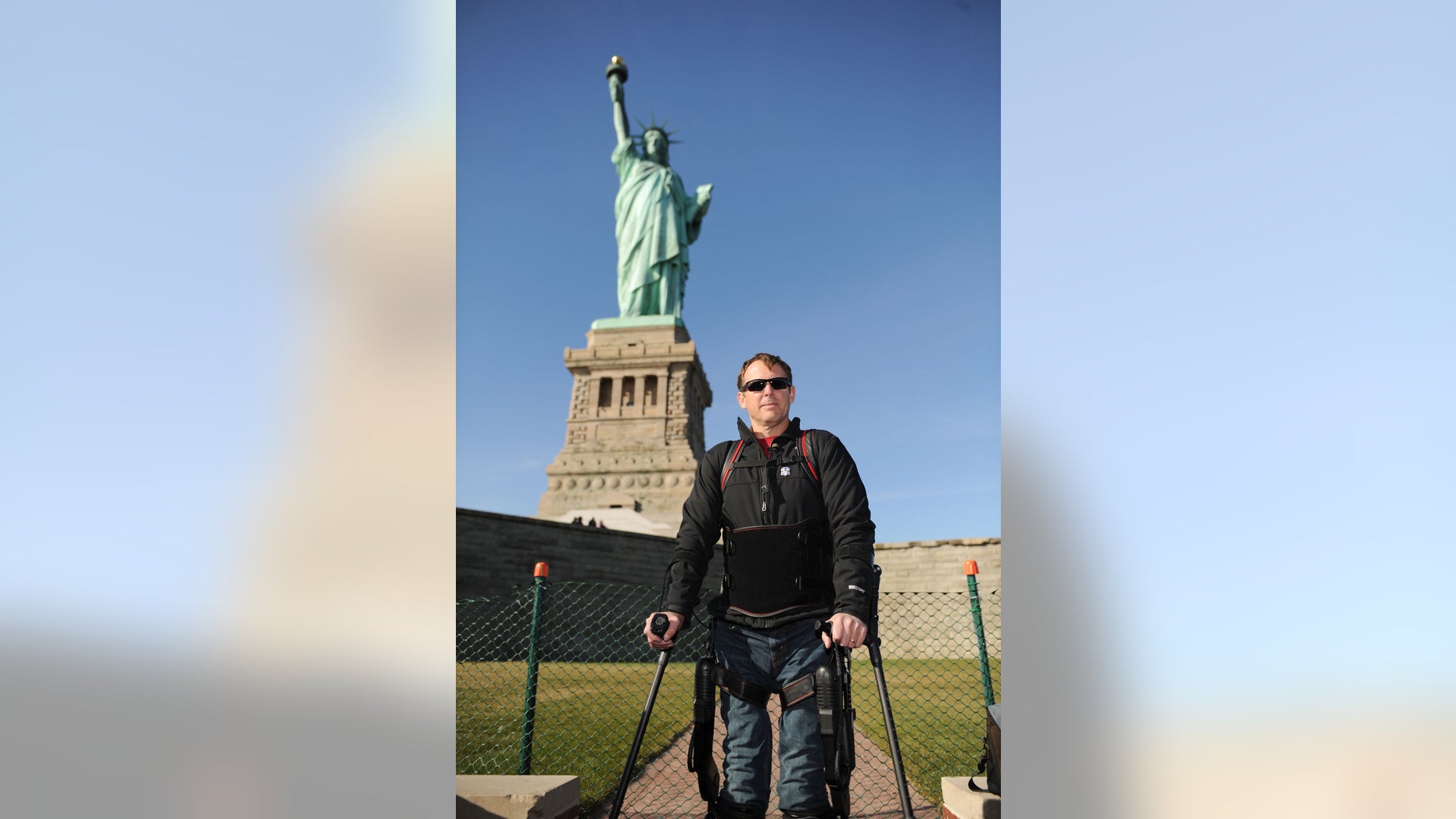 Wounded vet Gary Linfoot. Photo by Craig Barritt/Getty Images for Infinite Hero Foundation