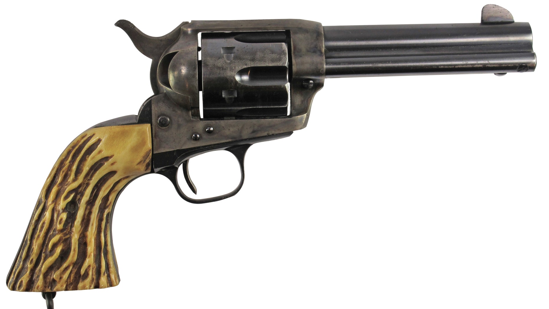 A Colt. 45 revolver owned by General George Patton sold for $75,000 at auction.