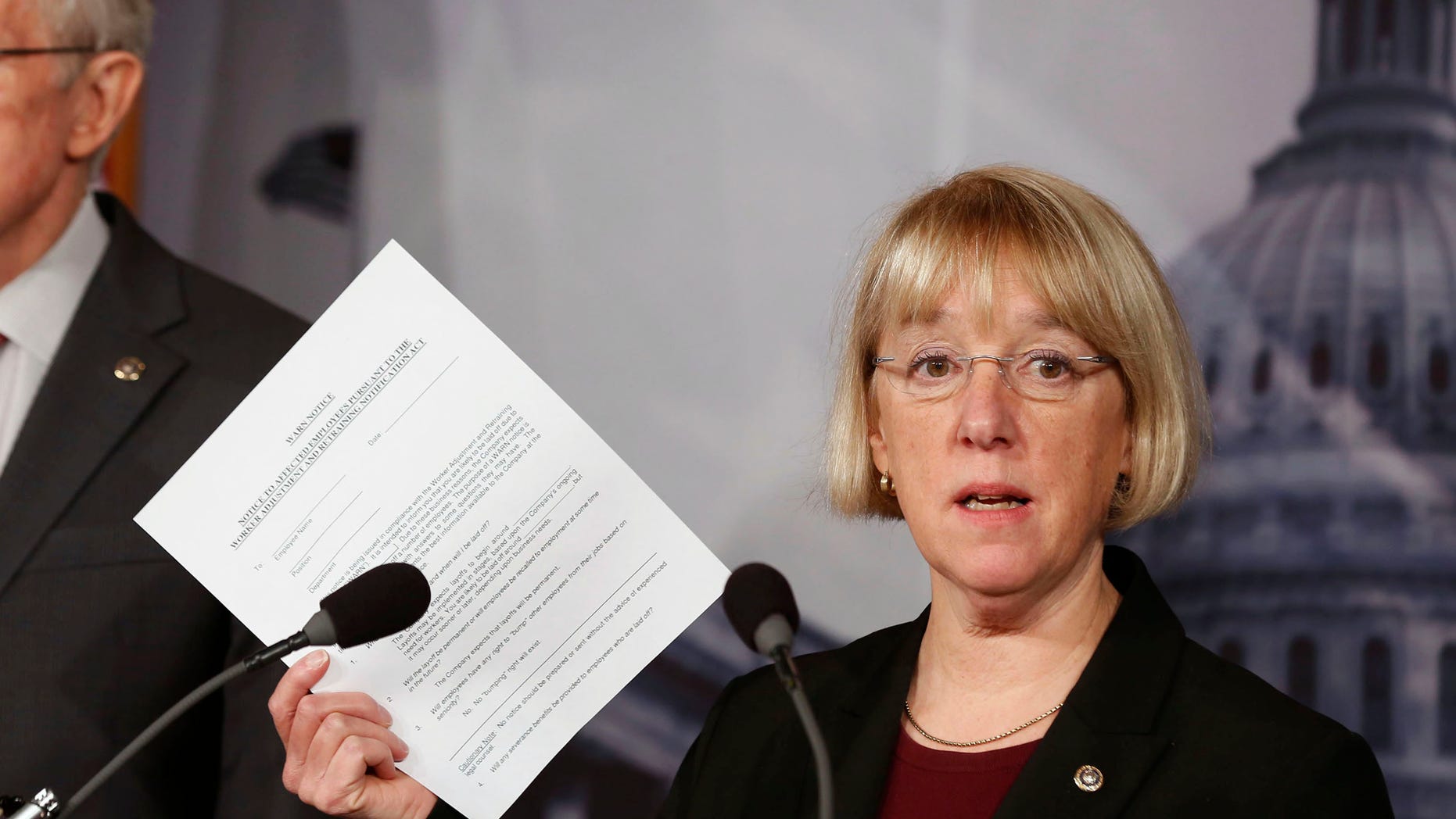 "This bill would hurt the students that need the most help by cutting billions in financial aid," said Washington Democratic Sen. Patty Murray.