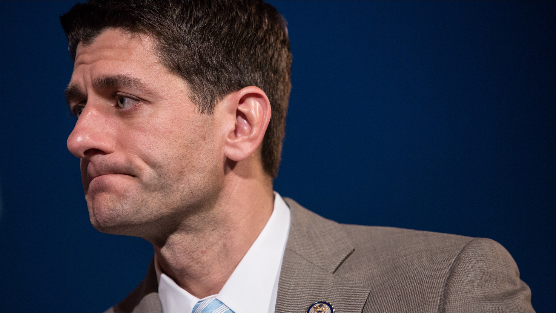 WASHINGTON, DC - MAY 15: House Budget Committee Chairman U.S. Rep. Paul Ryan (R-WI) speaks at the 2012 Fiscal Summit on May 15, 2012 in Washington, DC. The third annual summit, held by the Peter G. Peterson Foundation, explored the theme "America's Case for Action." (Photo by Brendan Hoffman/Getty Images)