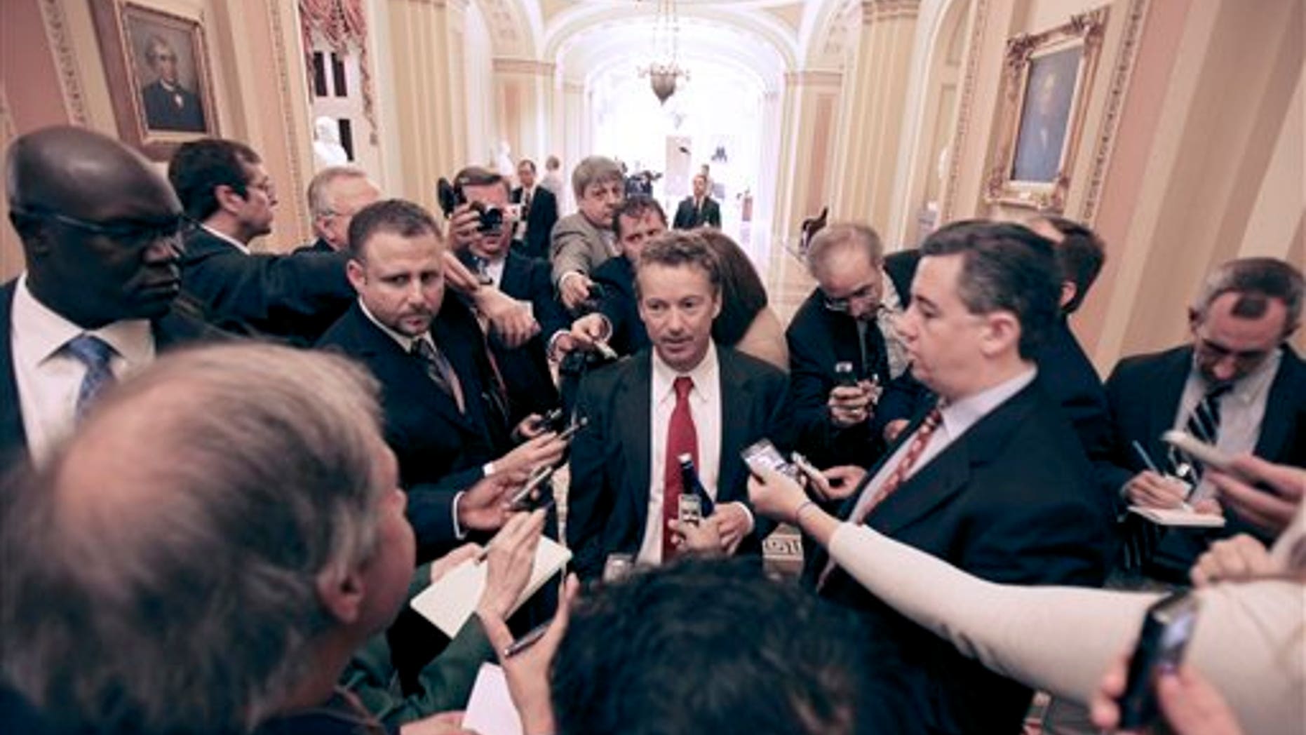 Rand Paul at the U.S. Capitol on November 15