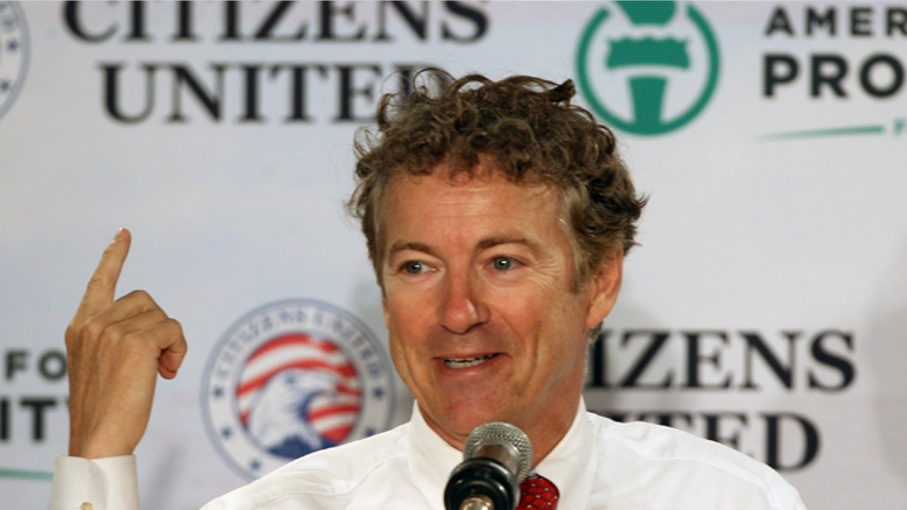 April 12, 2014: Sen. Rand Paul, R-Ky, speaks at a GOP Freedom Summit, in Manchester, N.H.