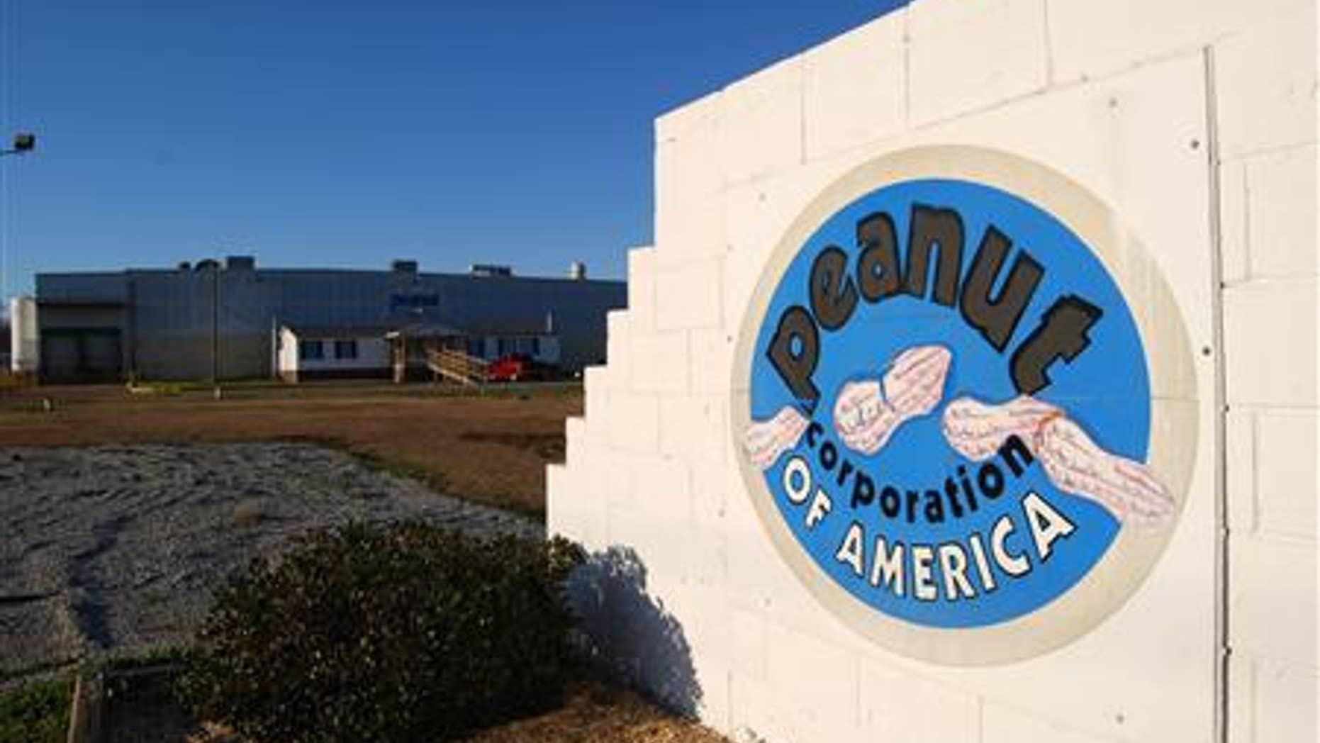 The building of the now-closed Peanut Corporation of America plant is pictured in Blakely, Georgia on January 29, 2009. REUTERS/Matthew Bigg