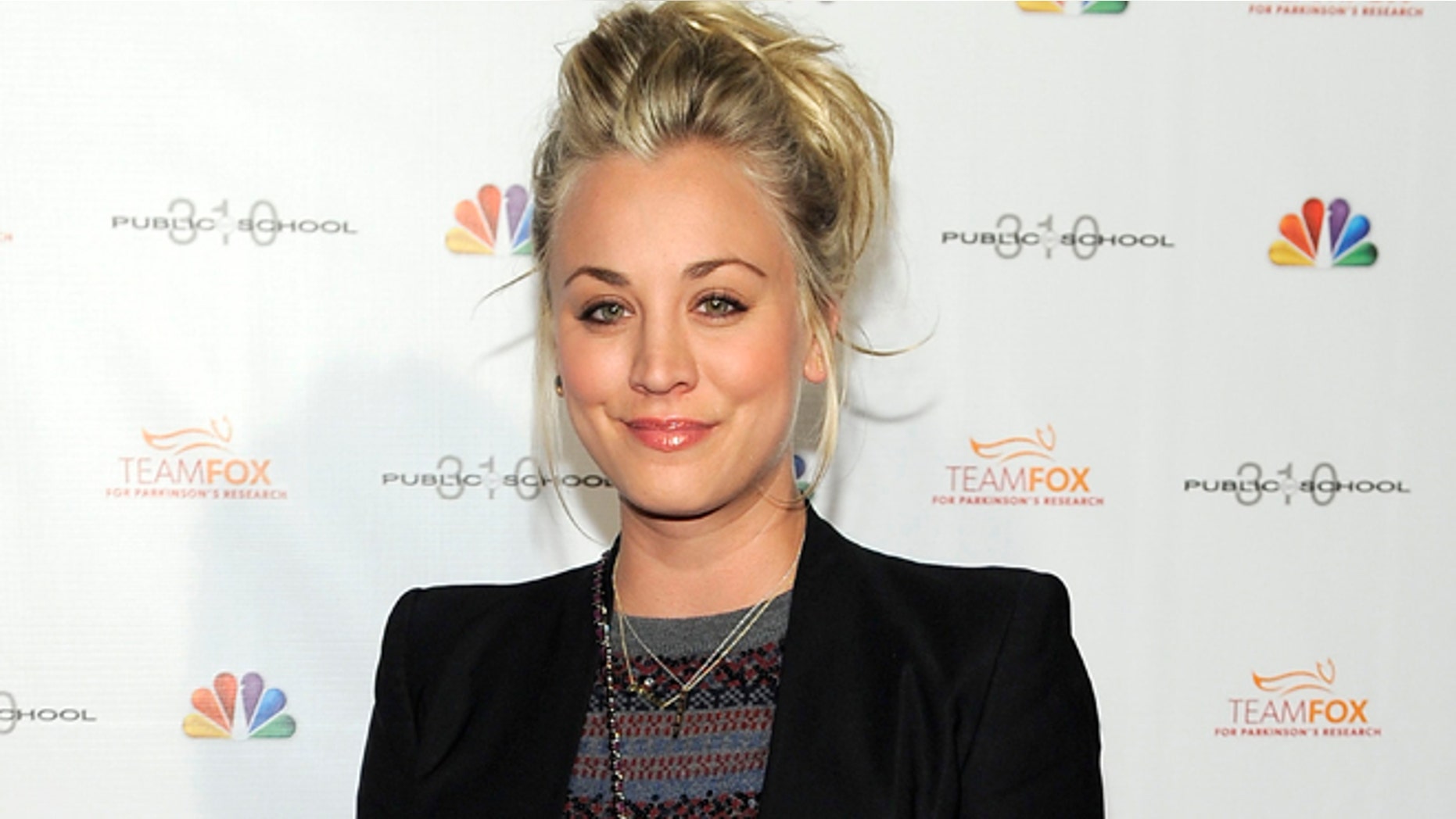Dec. 5, 2012: This file photo shows actress Kaley Cuoco at the Raising the Bar to End Parkinsons fundraising event at Public School 310 in Culver City, Calif.