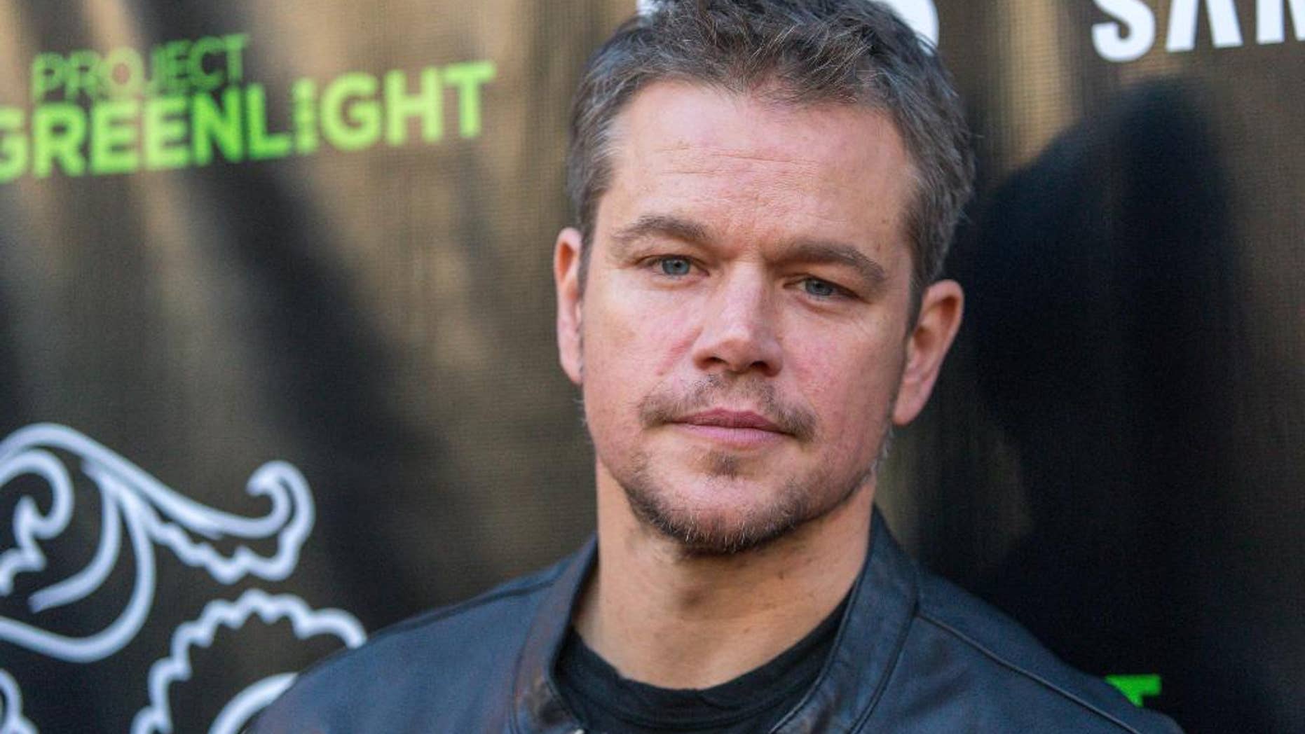 FILE - In this Aug. 10, 2015 file photo, Matt Damon attends The Project Greenlight Season 4 premiere of "The Leisure Class" in Los Angeles. Damon has apologized for comments regarding diversity in filmmaking that sparked widespread backlash, after a portion of a conversation from HBO’s “Project Greenlight” circulated online. (Photo by Paul A. Hebert/Invision/AP, File)