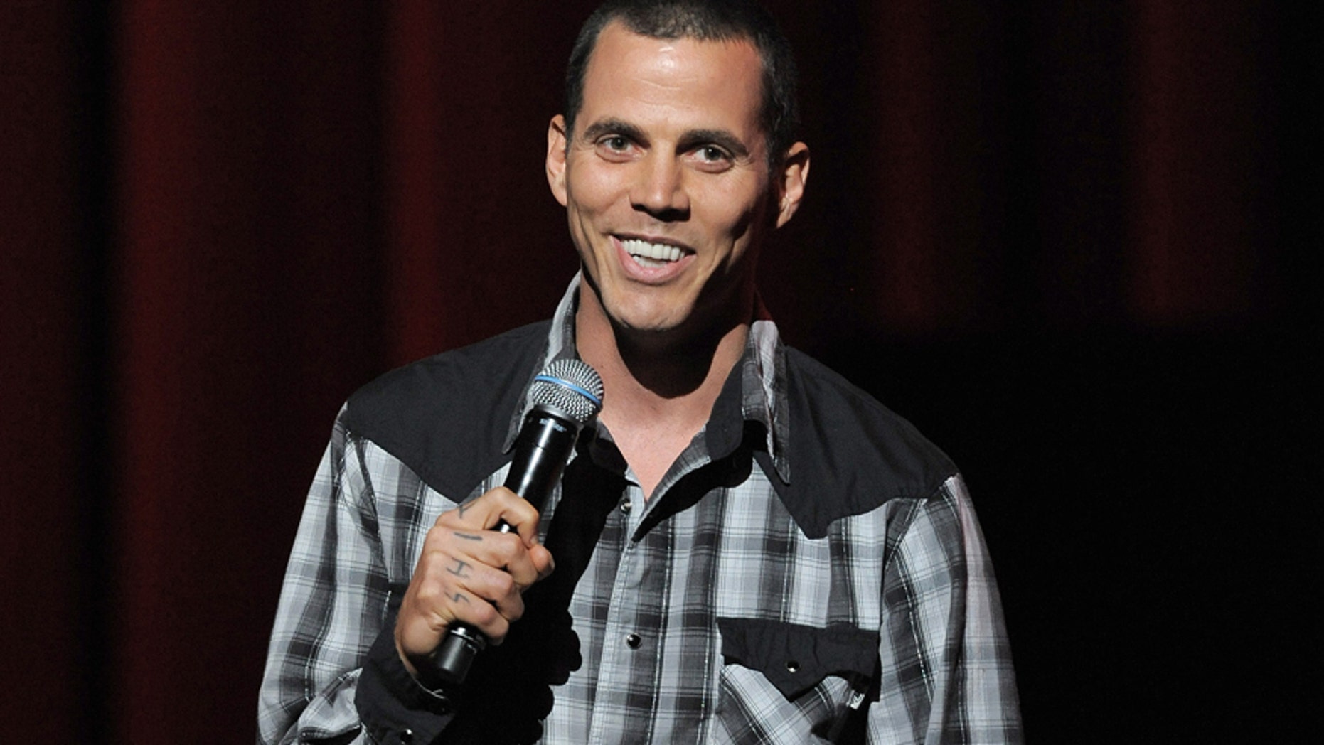 In this May 31, 2012 file photo, Steve-O hosts at the eighth annual MusiCares MAP Fund Benefit Concert in Los Angeles.