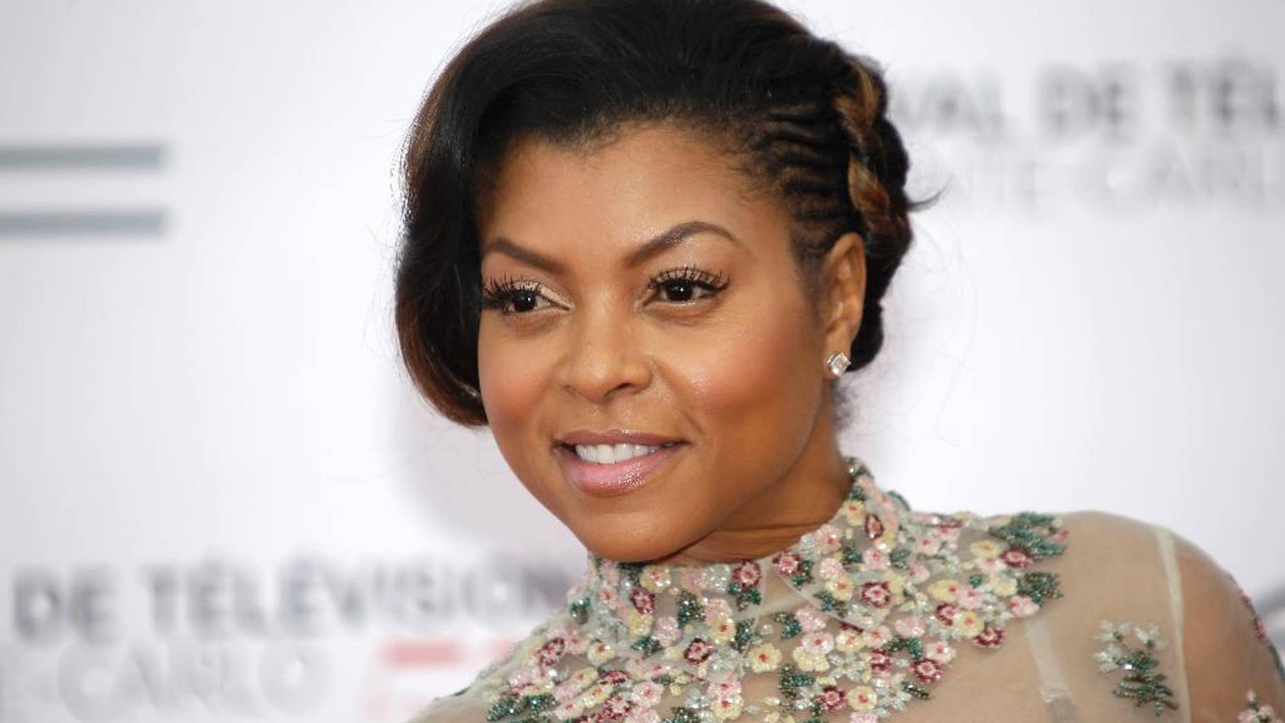 June 13, 2015. Taraji P. Henson poses during the opening ceremony of the 2015 Monte Carlo Television Festival in Monaco.