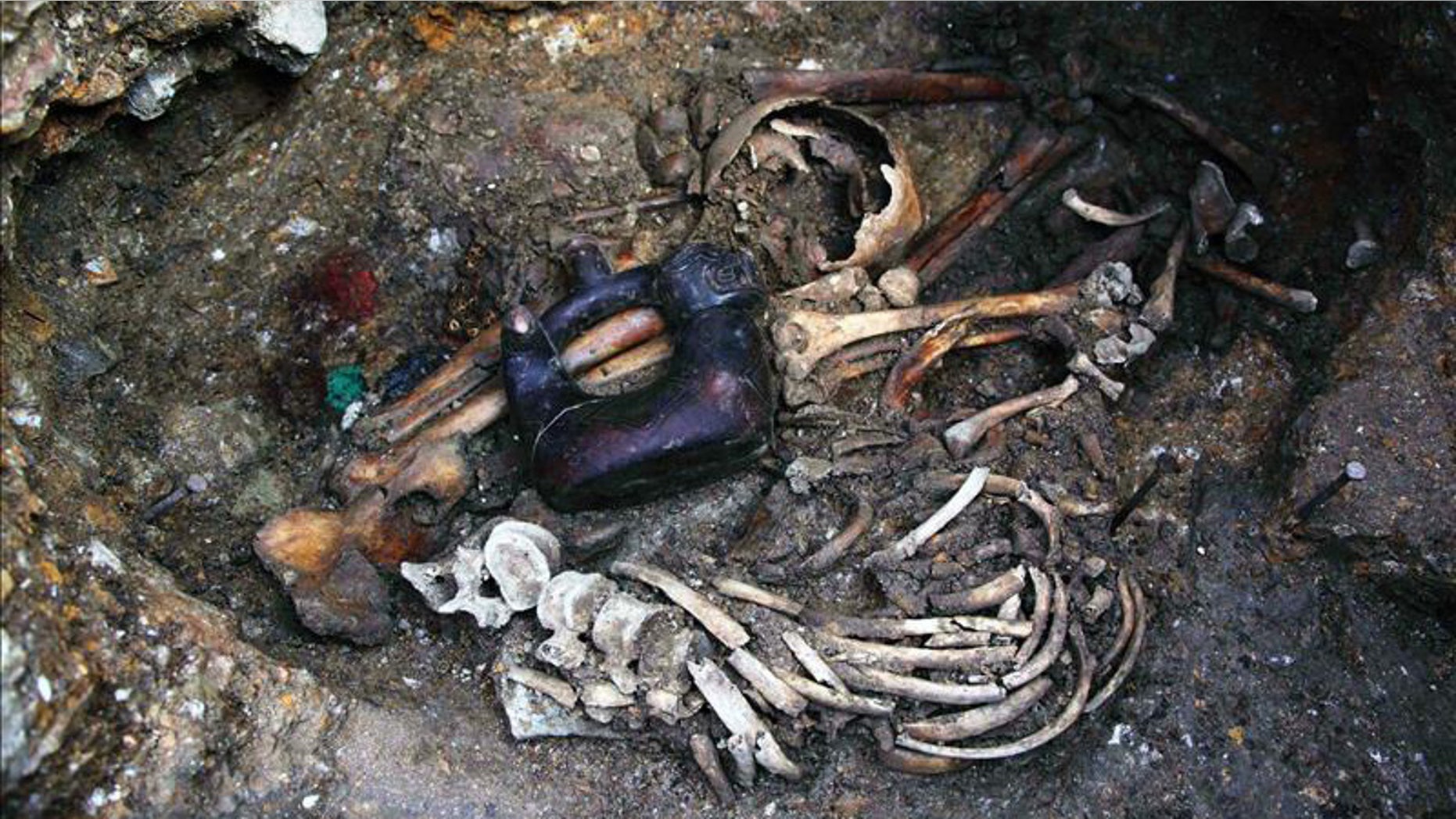 The site of the 2,700-year-old tomb is located in northern Peru's Cajamarca region.