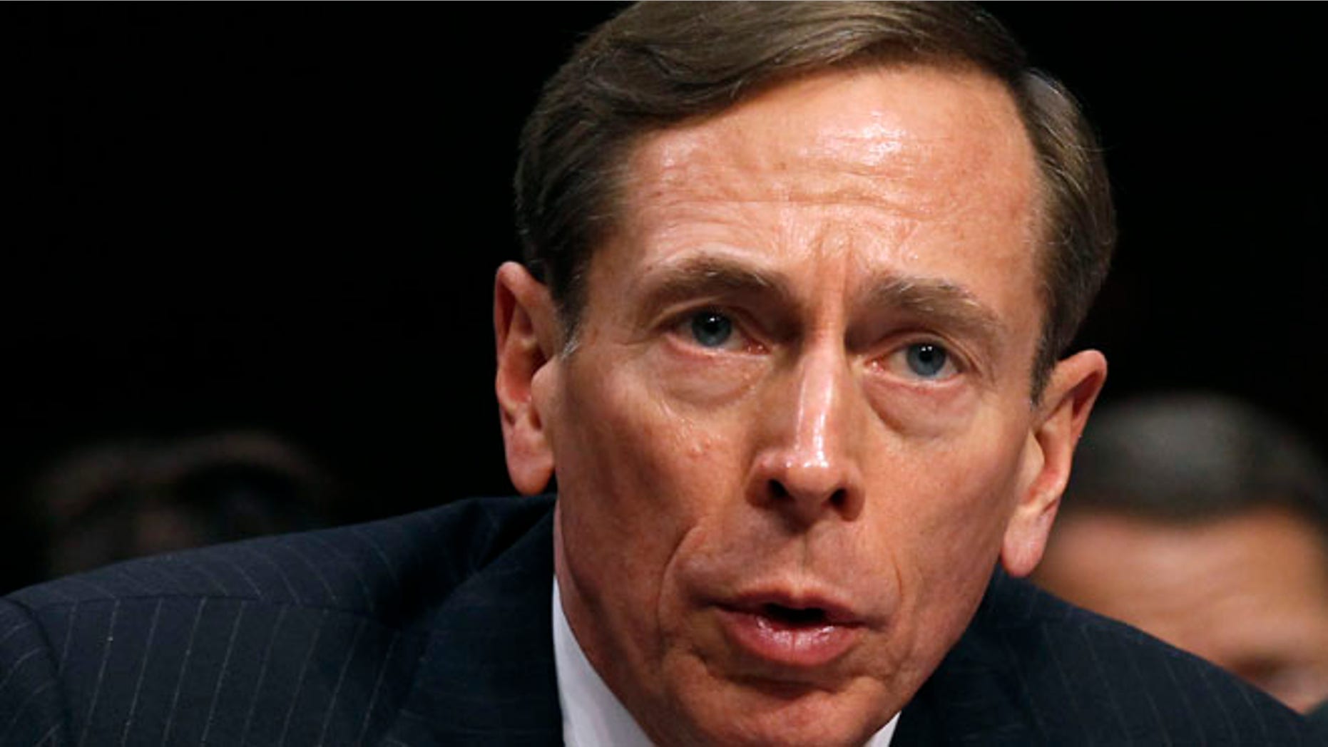 FILE: January 31, 2012 : Then-CIA Director David Petraeus speaks at a Senate intelligence committee hearing on Capitol Hill, in Washington.