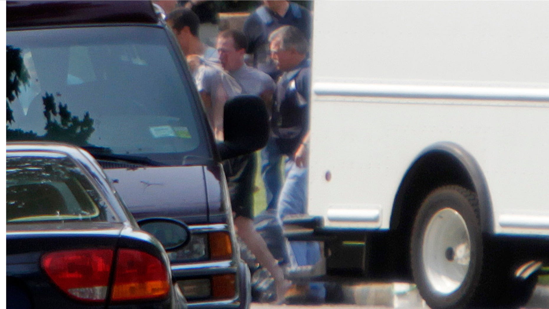 Suffolk County police in Medford, N.Y., Wednesday, June 22, 2011.