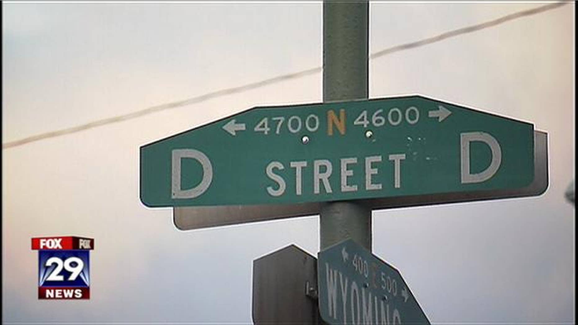 FILE: This photo shows the street where a girl was allegedly abducted.