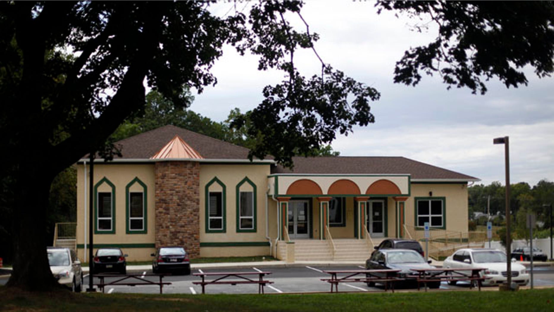 September 9: Islamic Society of Greater Valley Forge mosque is seen in Berwyn, Pa. Amid a tense national climate for U.S. Muslims, leaders of the Islamic Society of Greater Valley Forge only seek continued harmony with their neighbors: a Jewish synagogue next door and Baptist Church across the street. (AP)