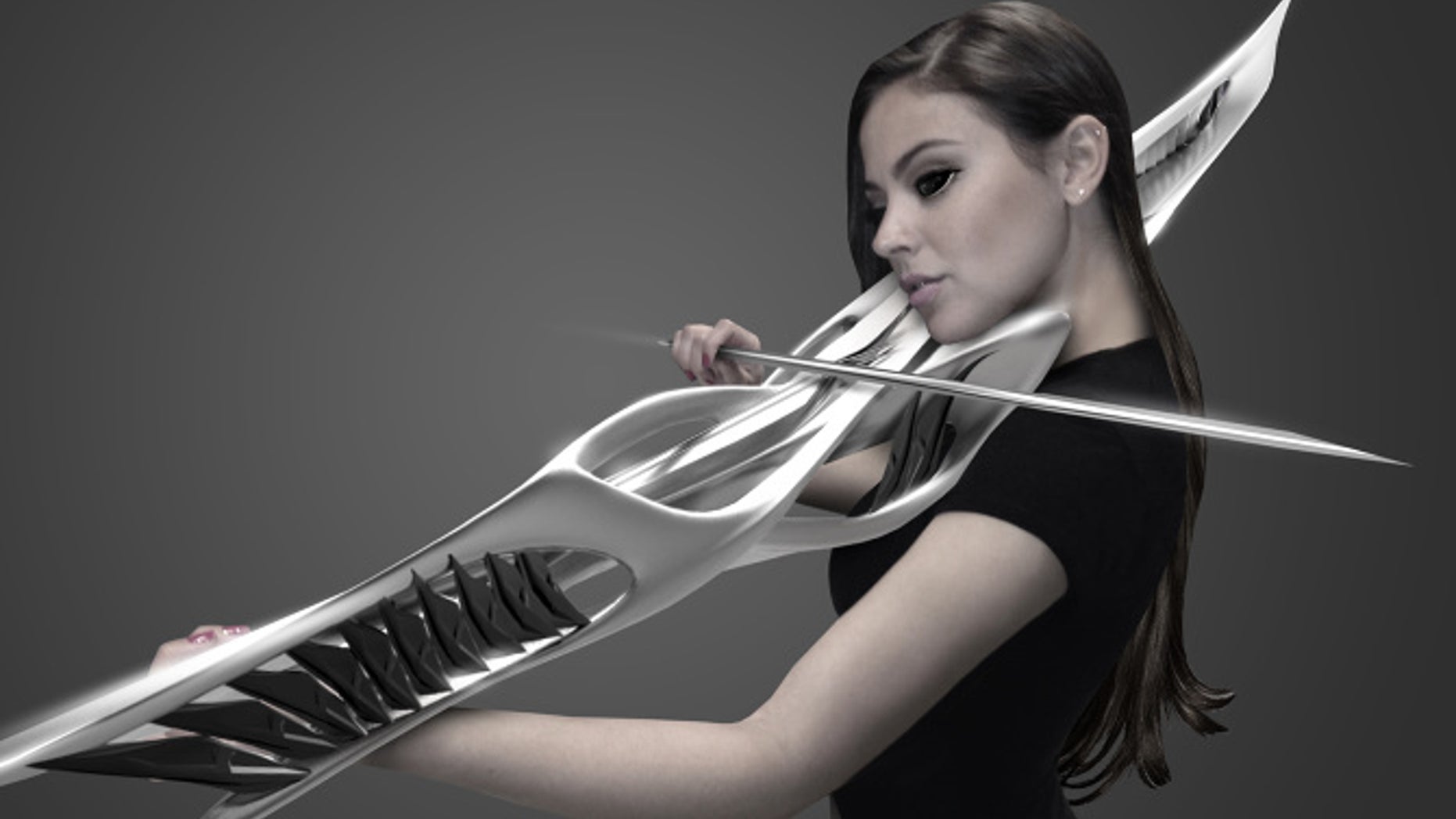 Piezoelectric violin.