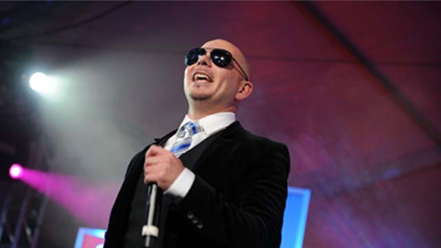 Feb. 5, 2011: Rapper Pitbull performs during the Bud Light Hotel event in Dallas, Texas.