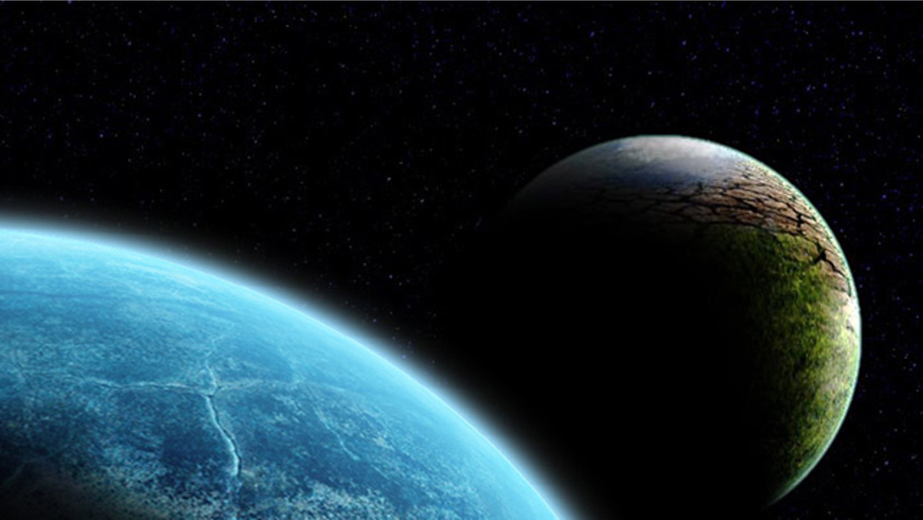 Artist's conception of the rogue planet Nibiru, or Planet X.