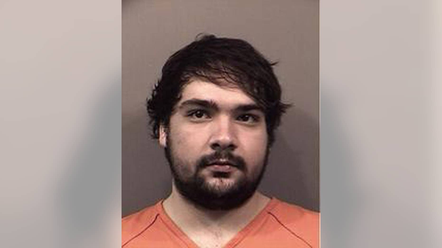 This May 11, 2015 police booking photo shows Kyler L. Myers of Greenwood, Ind., who is charged with two counts of Possession of Paraphernalia and one count of Disorderly Conduct by the Greenwood Police Department. State police say the 19-year-old central Indiana man who died in police custody after being found unconscious in the back of a jail transport van was being taken to a hospital for an evaluation after he became "increasingly agitated." (Indiana State Police via AP)