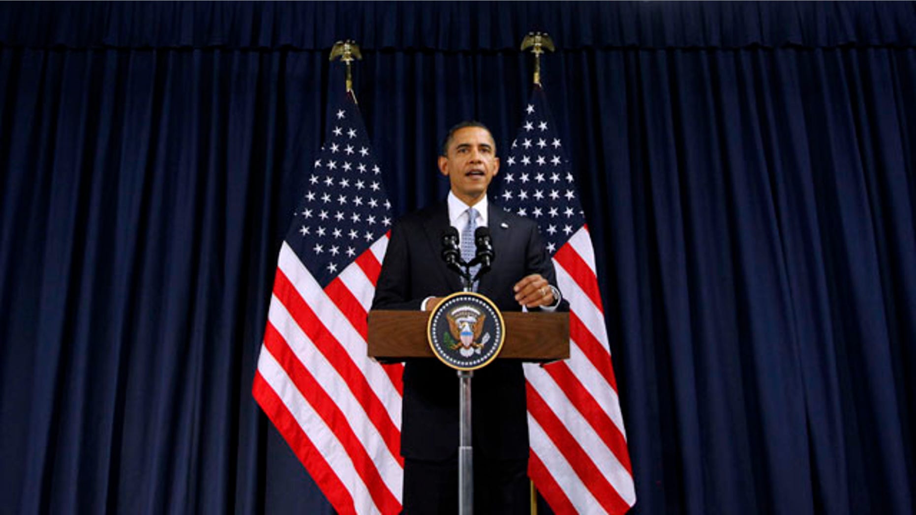 Nov. 19: President Barack Obama delivers a statement to members of the media in Lisbon , Portugal.