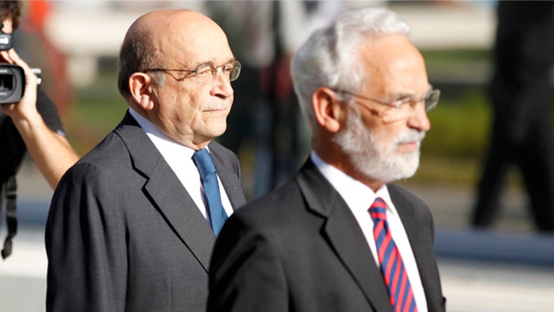 September 3: Former diplomat and UNESCO ambassador Jorge Ritto, a defendant in a major child sex abuse trial that has lasted almost six years arrives at a court in Lisbon, Portugal for the verdict. (AP)