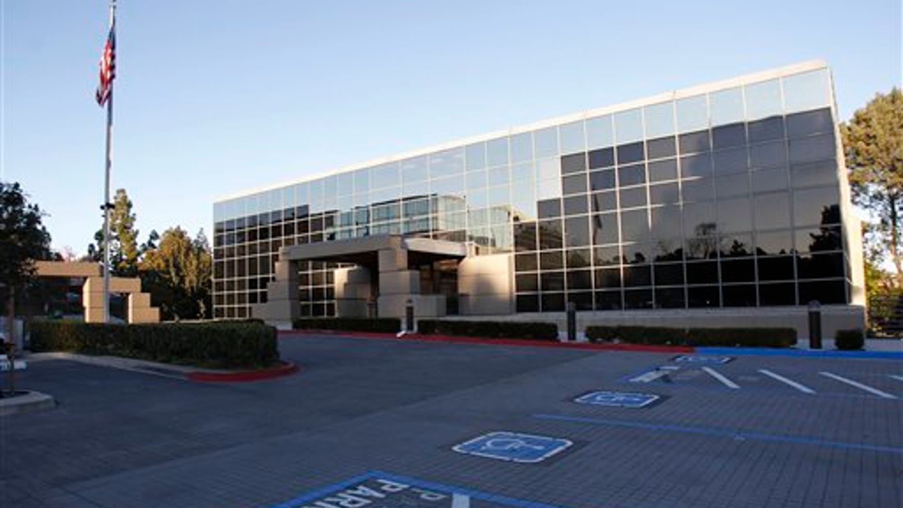 Dec. 22: The sun slowly sets on the empty parking lot at the Zogenix headquarters in San Diego.