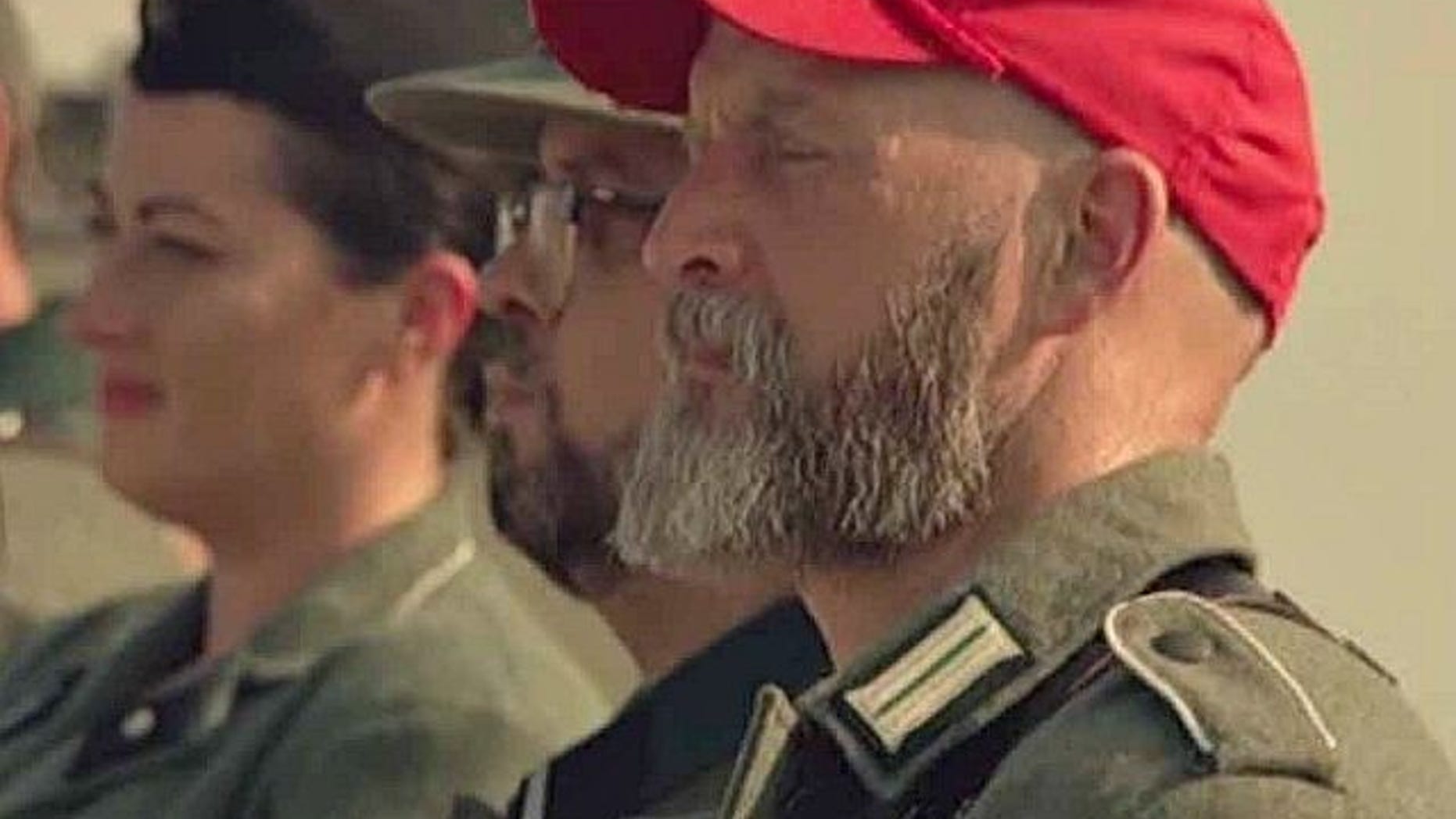 Seth Rogen's AMC series 'Preacher' features Nazi wearing MAGA hat in season finale.