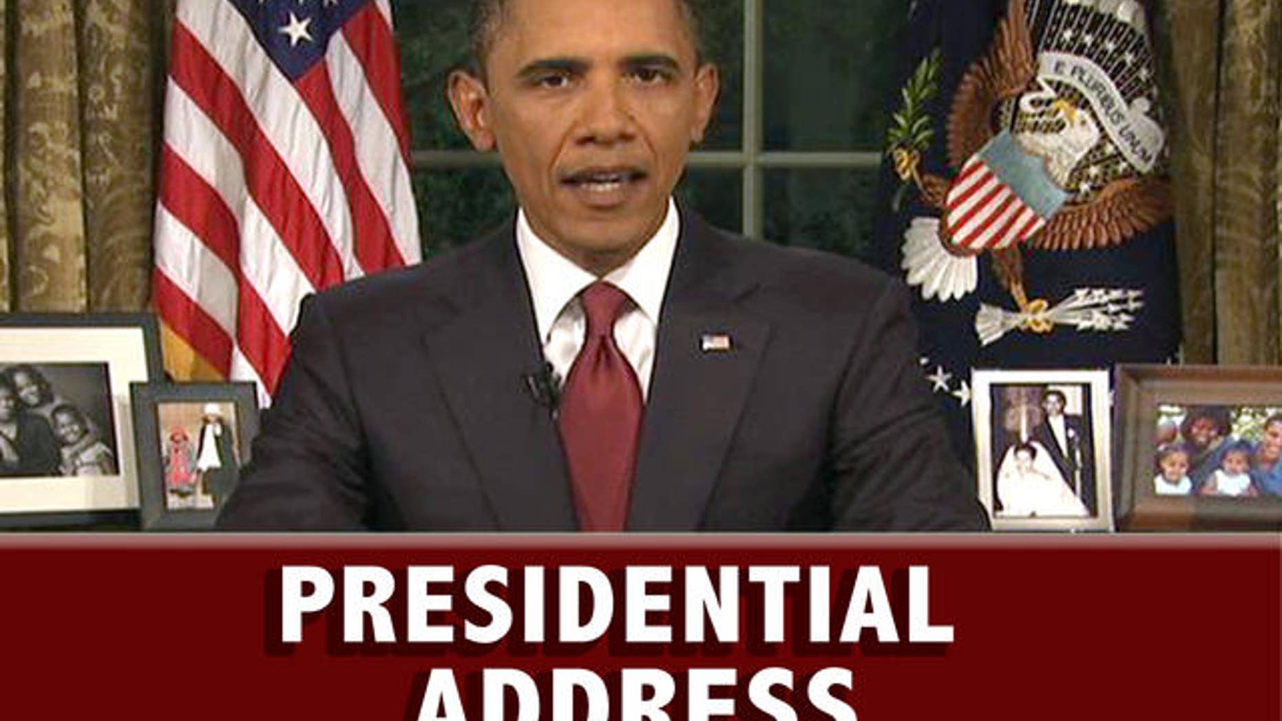 AP image/President Obama addressing the nation about Iraq on August 31, 2010