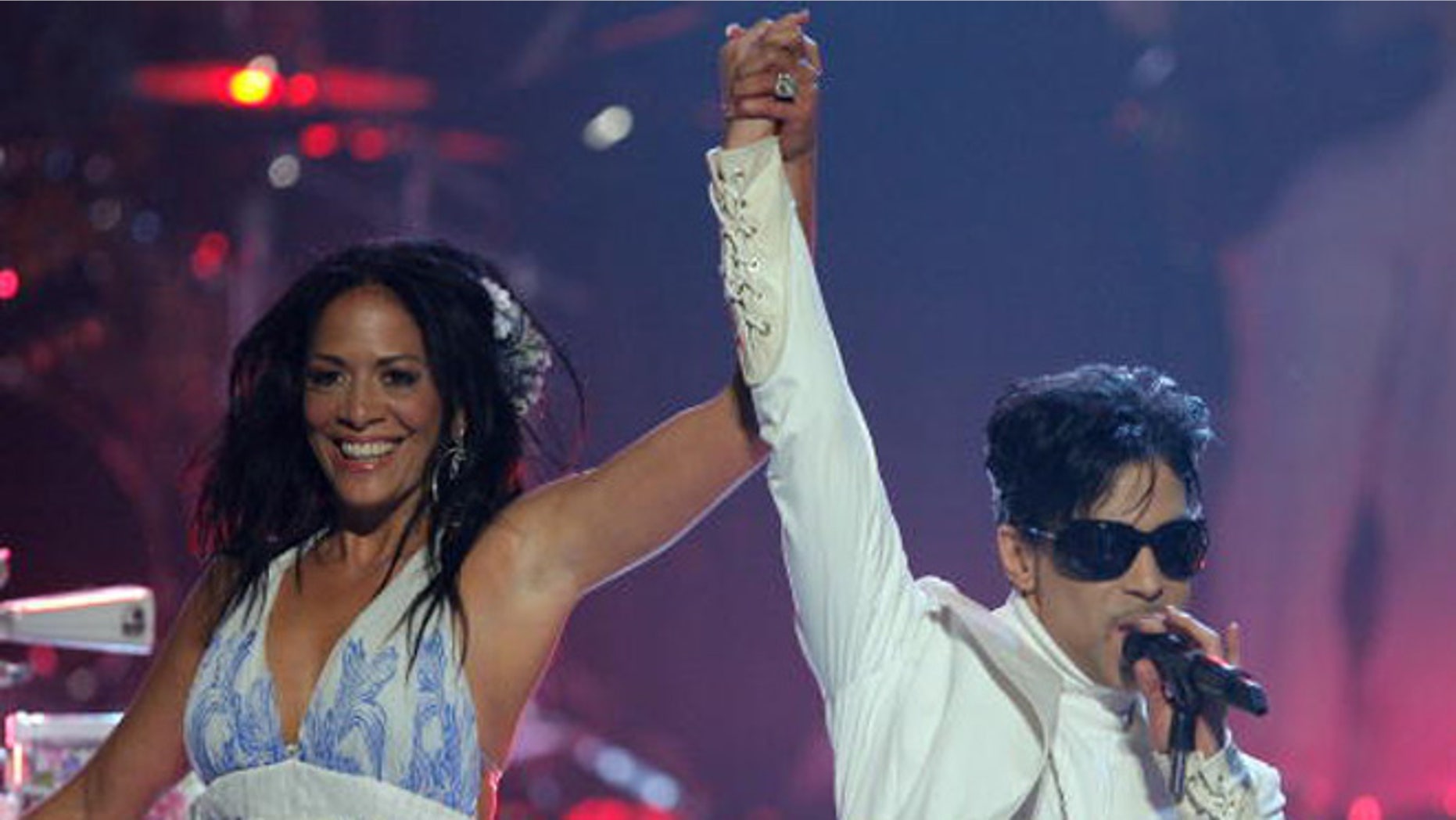 Sheila E. and Prince during the NCLR ALMA Awards on June 1, 2007 in Pasadena, California.