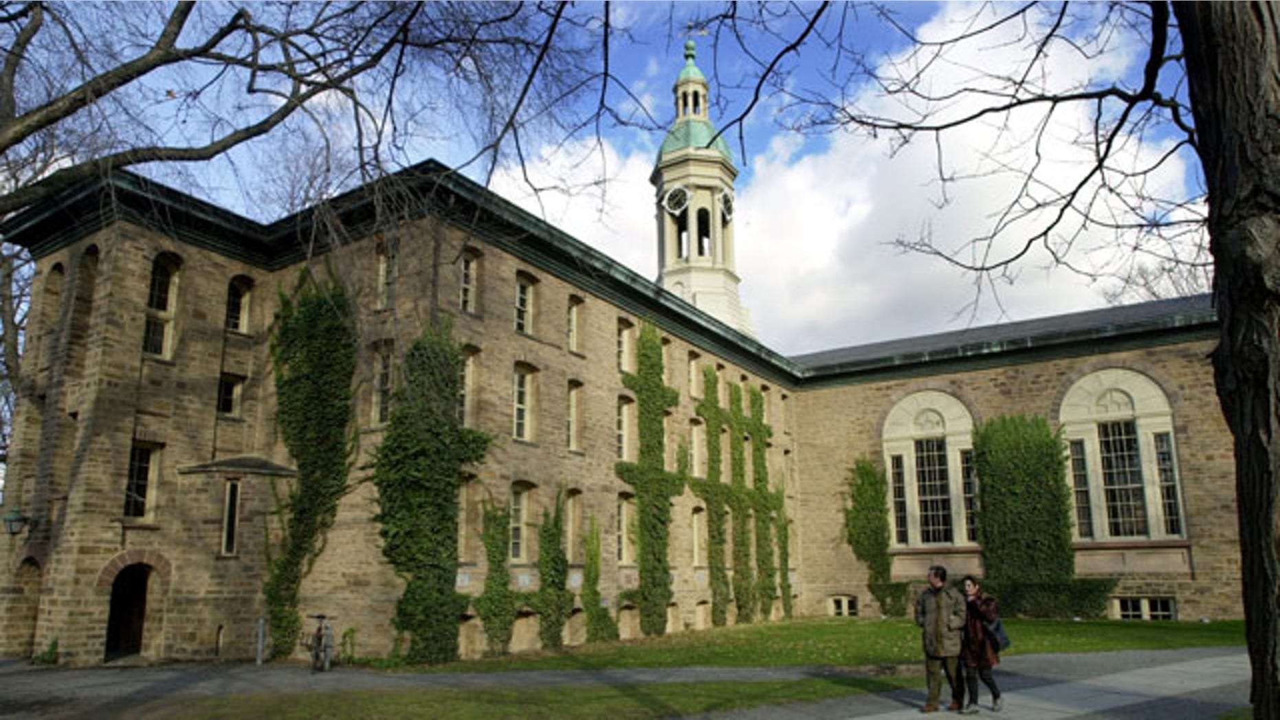 Nassau Hall on the campus of Princeton University in New Jersey. (AP Photo)