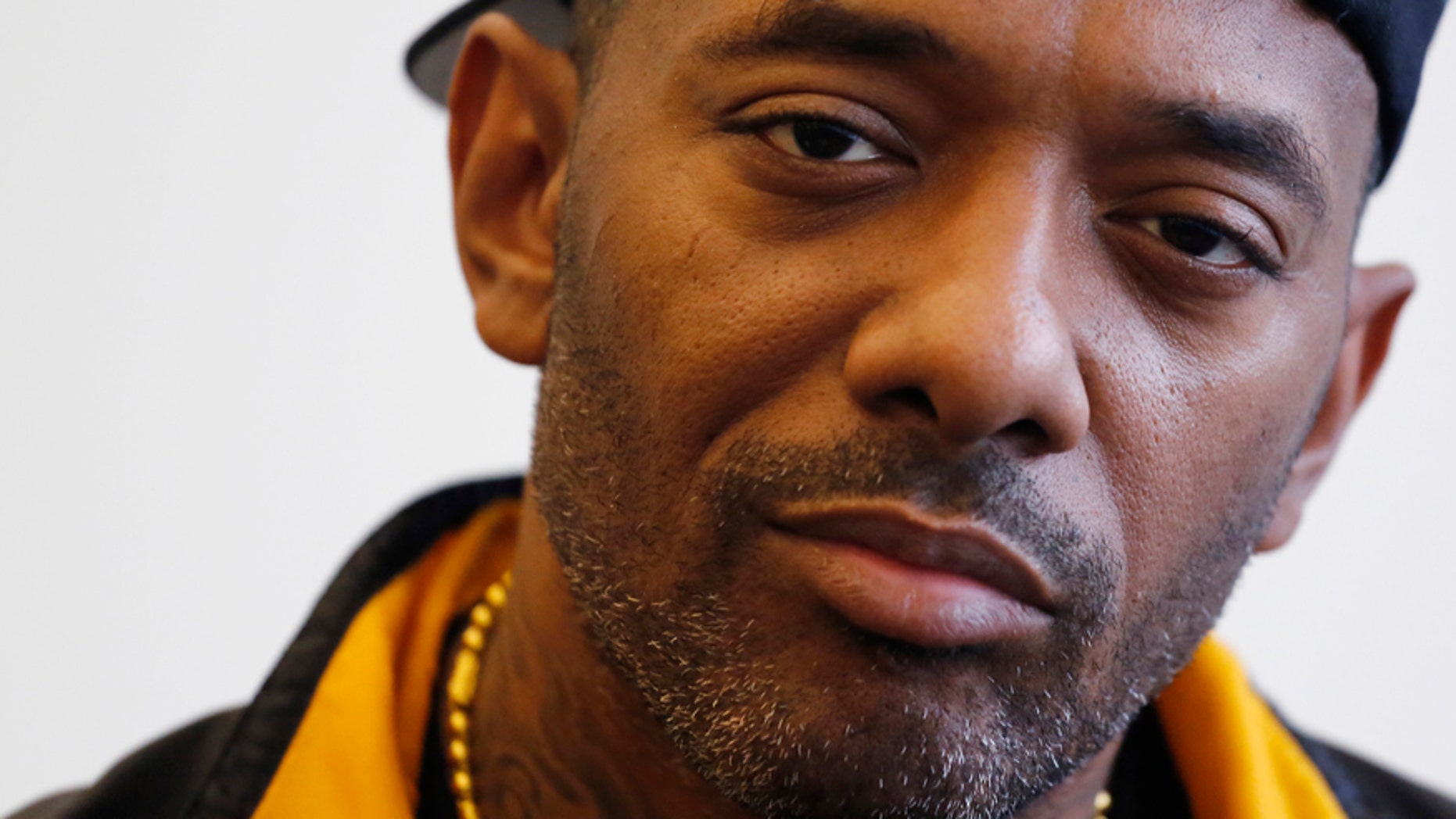 In this Oct. 13, 2016 file photo, Mobb Deep's Prodigy poses for a photo in New York.