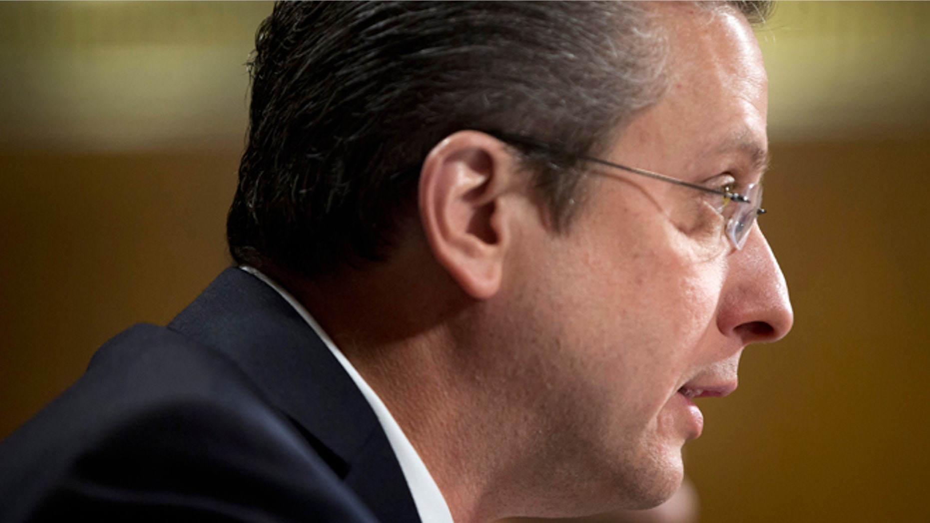 FILE - In this Dec. 1, 2015 file photo, Puerto Rico Gov. Alejandro Javier Garcia Padilla testifies on Capitol Hill in Washington before the Senate Judiciary Committee hearing on Puerto Rico's fiscal problems. On Wednesday, Dec. 30, 2015, Padilla said the U.S. territory will make a bond payment due the next week but default on the interest. The island is struggling with billions in public debt that Garcia has said is unpayable and needs restructuring. (AP Photo/Pablo Martinez Monsivais, File)