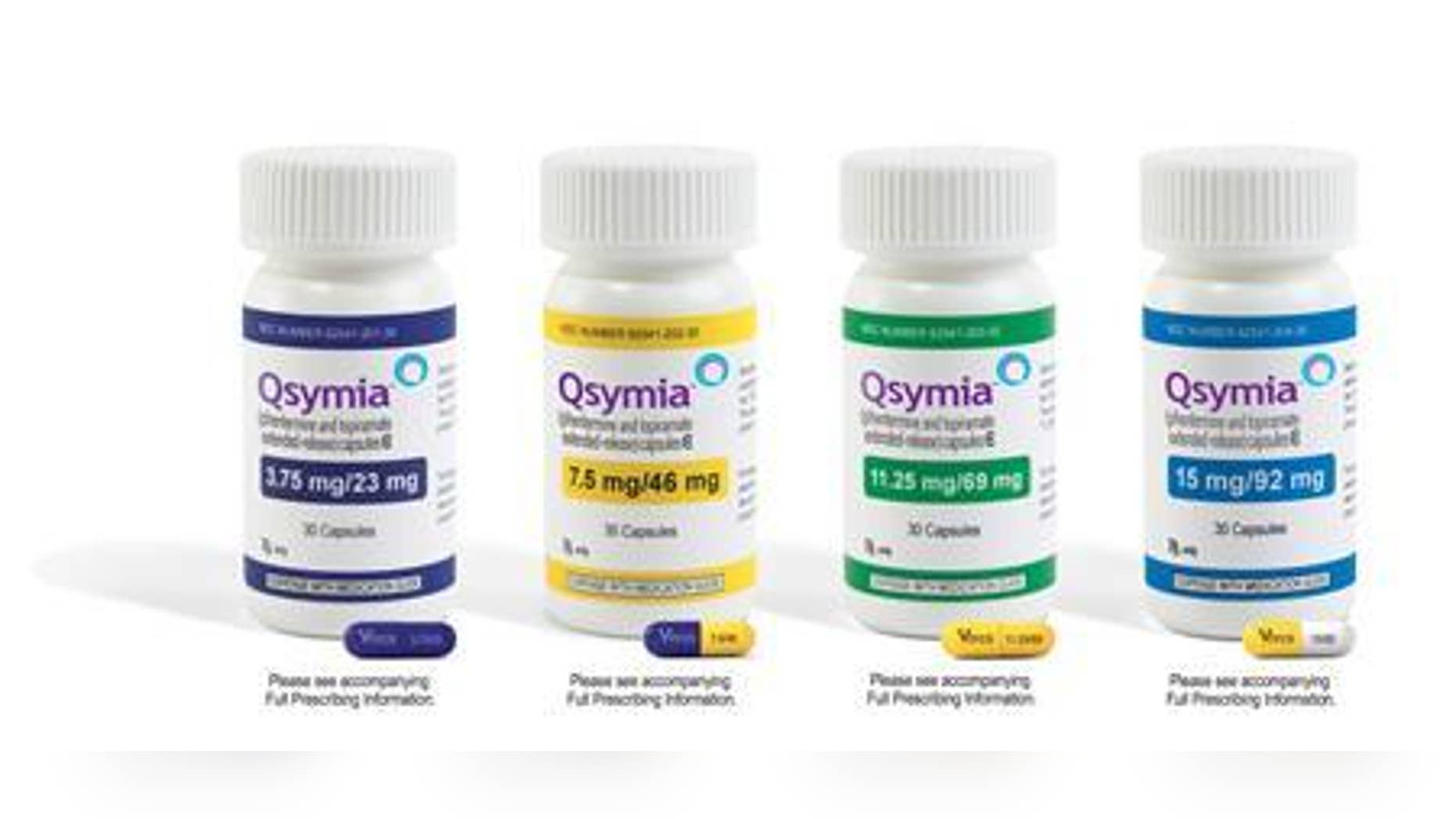 Bottles of pills of the weight-loss drug Qsymia produced by Vivus Inc are shown in this undated handout photo. REUTERS/Vivus/Handout