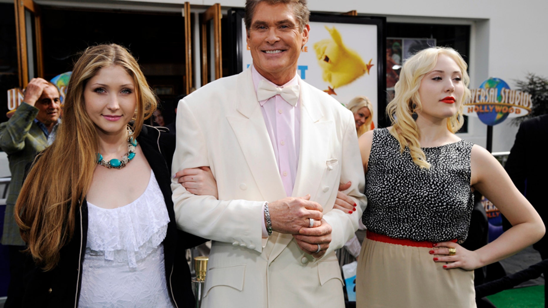 David Hasselhoff's daughter Hayley walks the runway as a ...