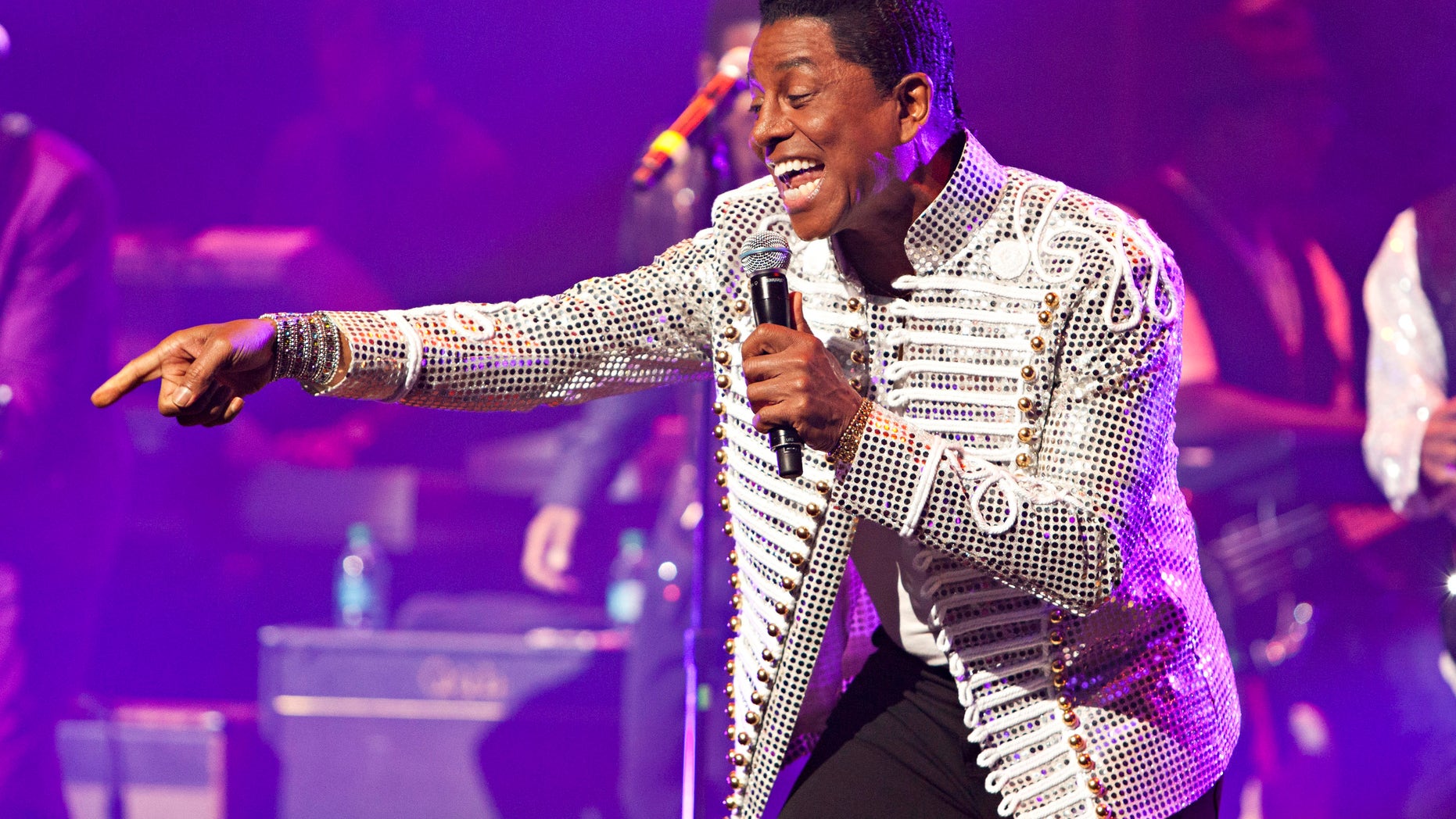 June 28, 2012: Jermaine Jackson of the musical group The Jacksons performs during the group's Unity Tour at the Apollo Theater in New York.